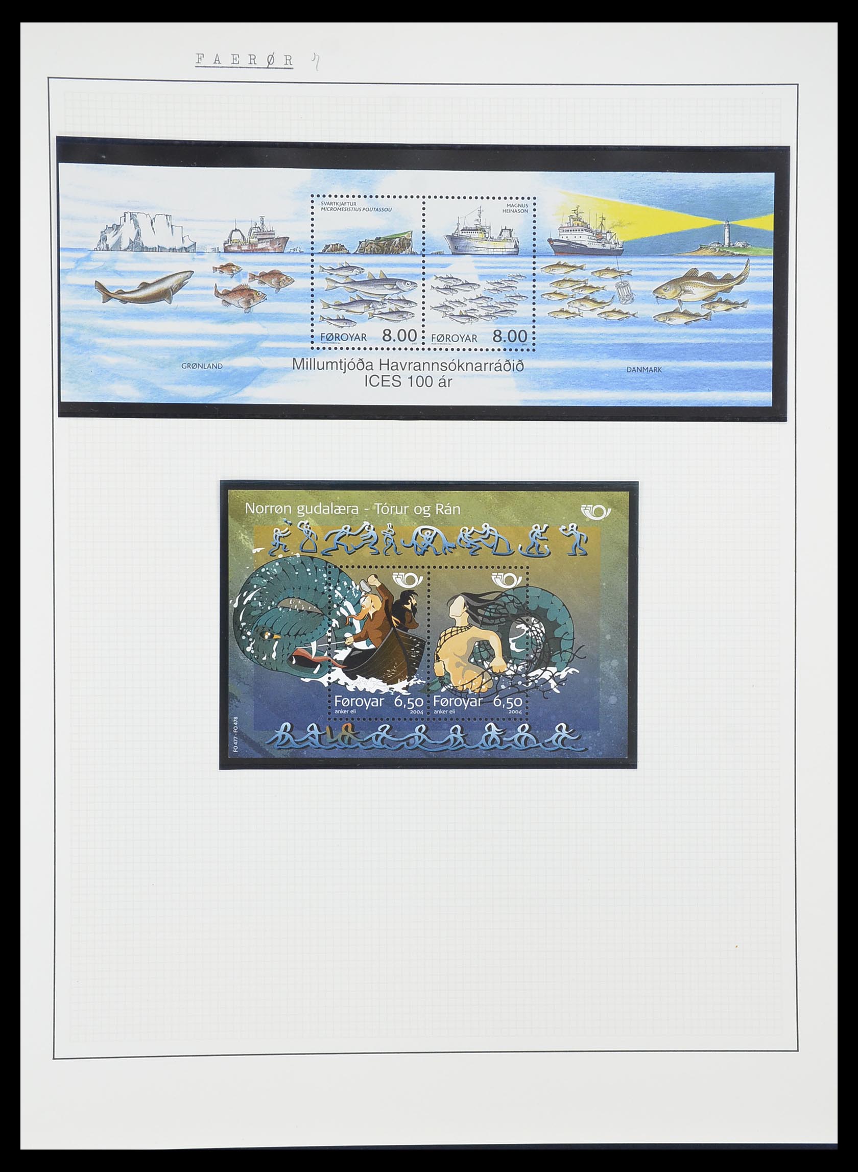 33750 0030 - Postzegelverzameling 33750 Motief schepen 1900-2017!