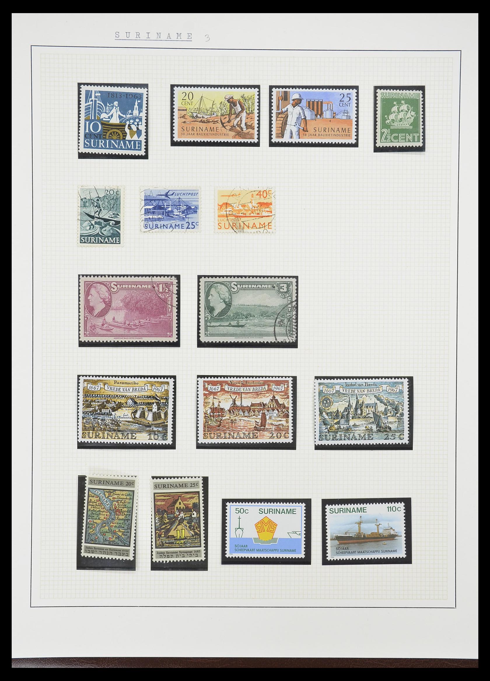 33750 0062 - Postzegelverzameling 33750 Motief schepen 1900-2017!