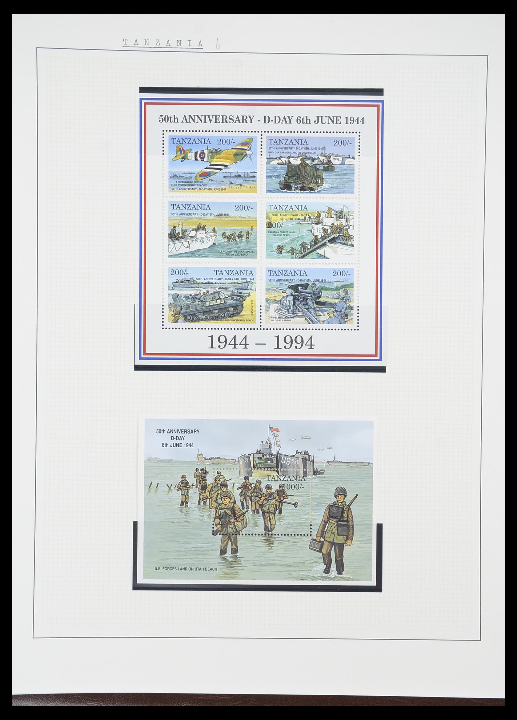 33750 0071 - Postzegelverzameling 33750 Motief schepen 1900-2017!