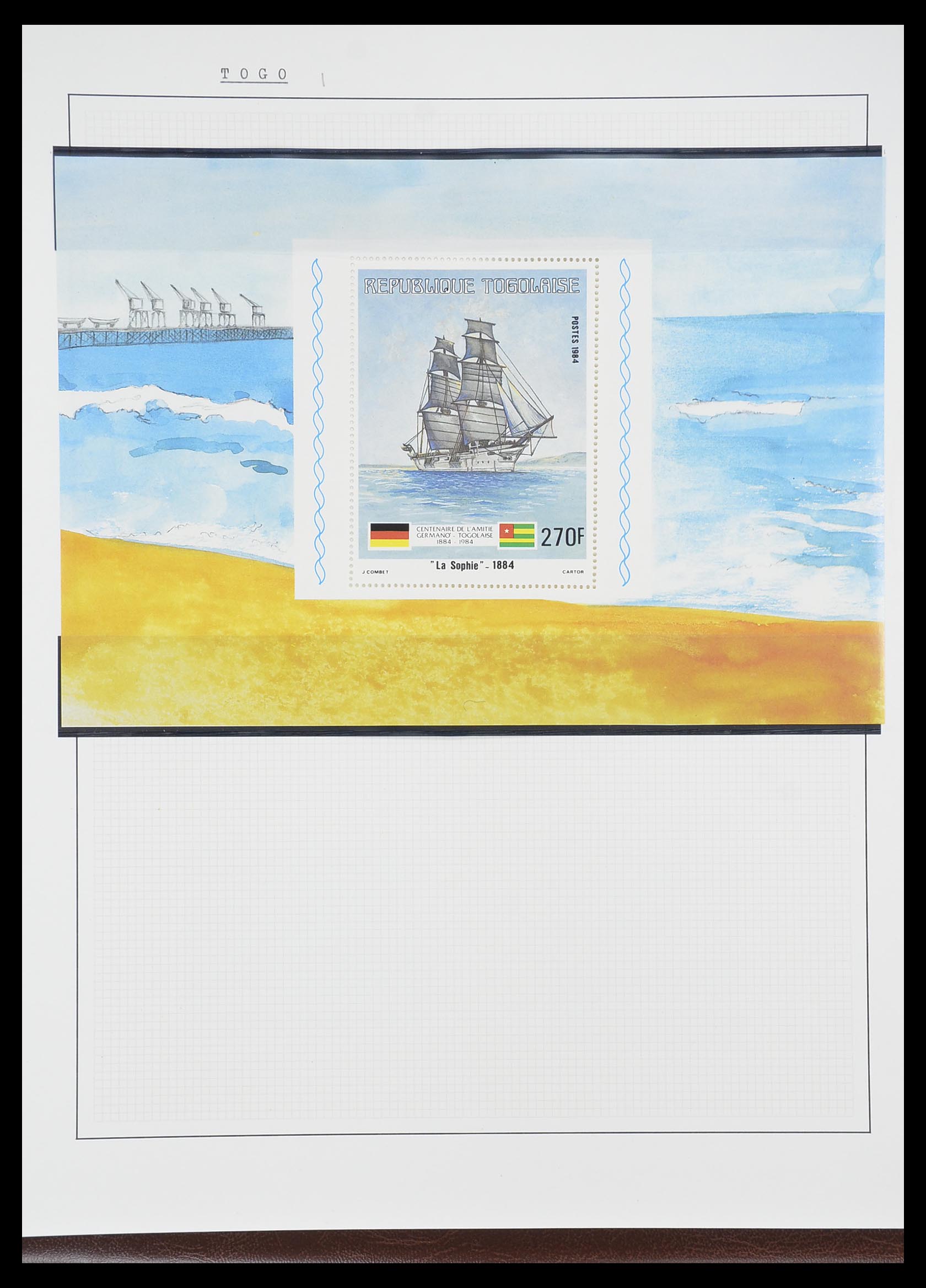 33750 0086 - Postzegelverzameling 33750 Motief schepen 1900-2017!