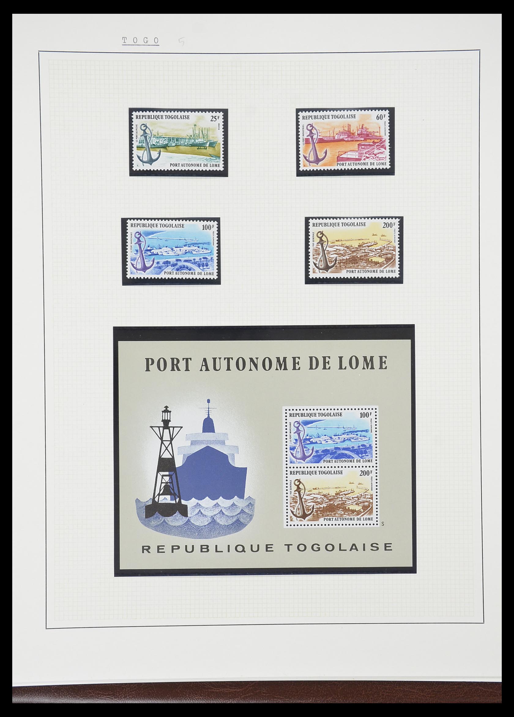 33750 0090 - Postzegelverzameling 33750 Motief schepen 1900-2017!