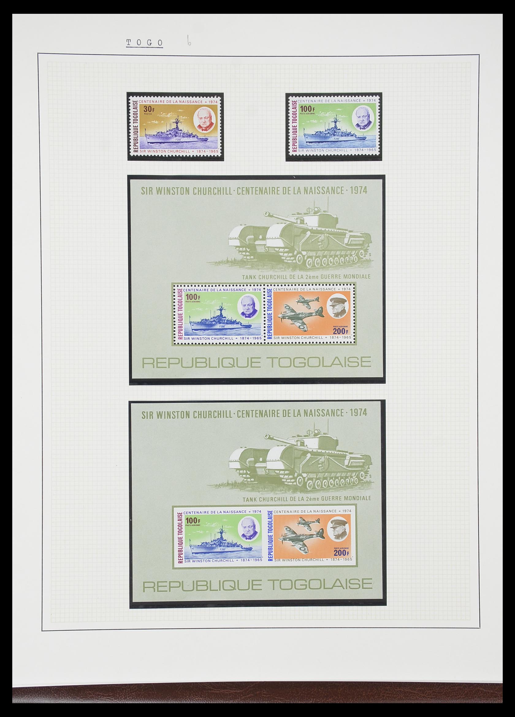 33750 0091 - Postzegelverzameling 33750 Motief schepen 1900-2017!