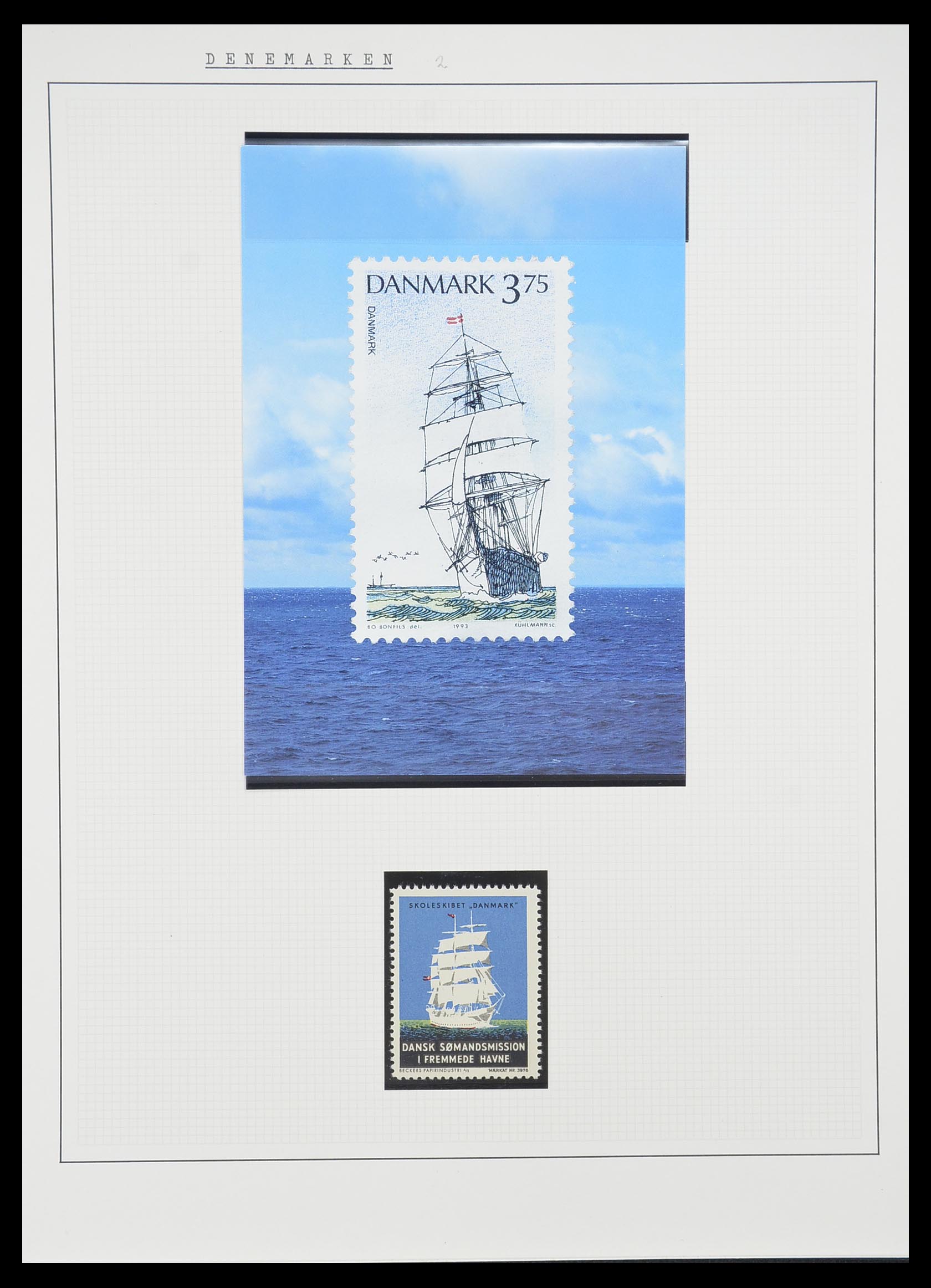 33750 0100 - Postzegelverzameling 33750 Motief schepen 1900-2017!