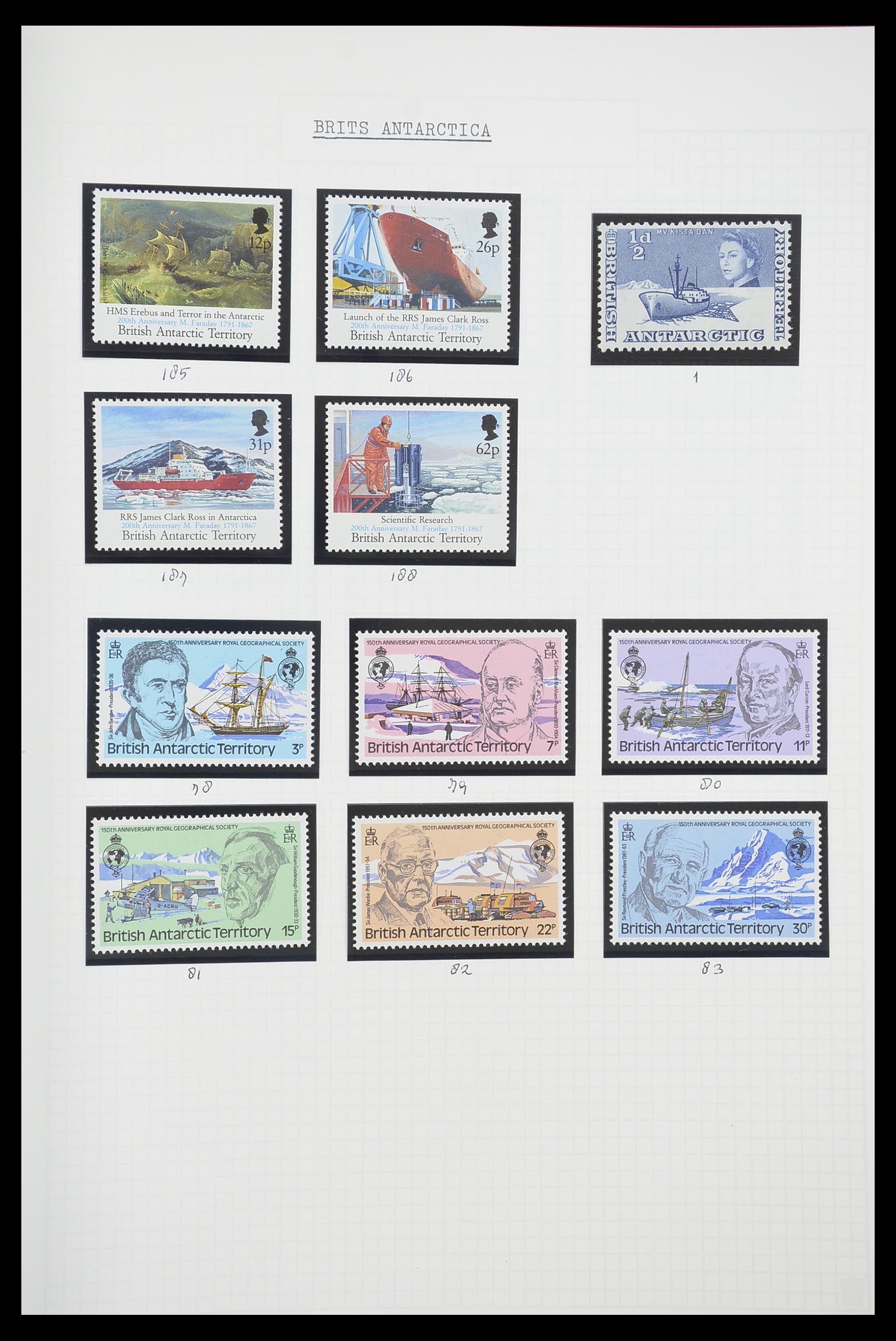 33750 2086 - Postzegelverzameling 33750 Motief schepen 1900-2017!
