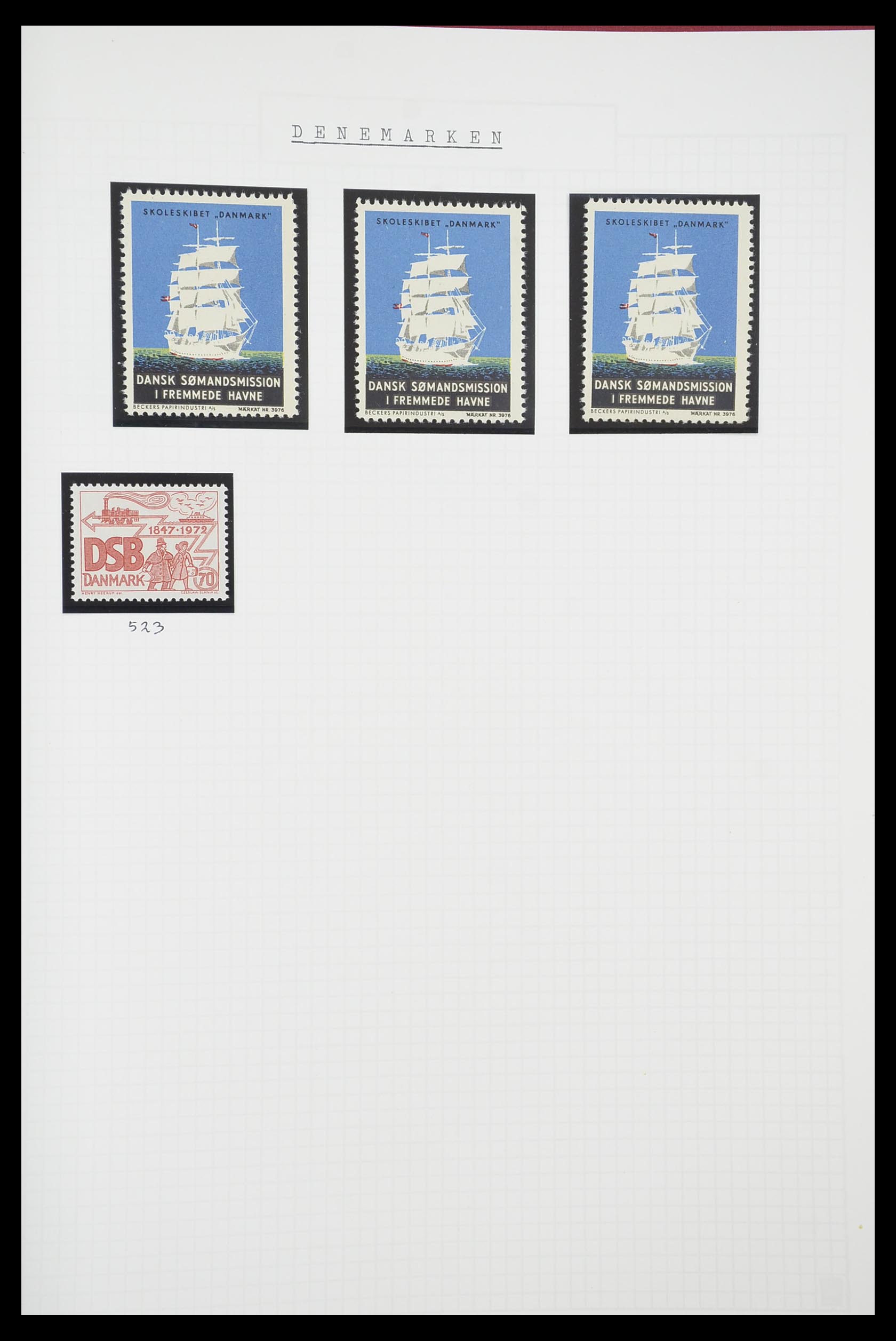 33750 2100 - Postzegelverzameling 33750 Motief schepen 1900-2017!