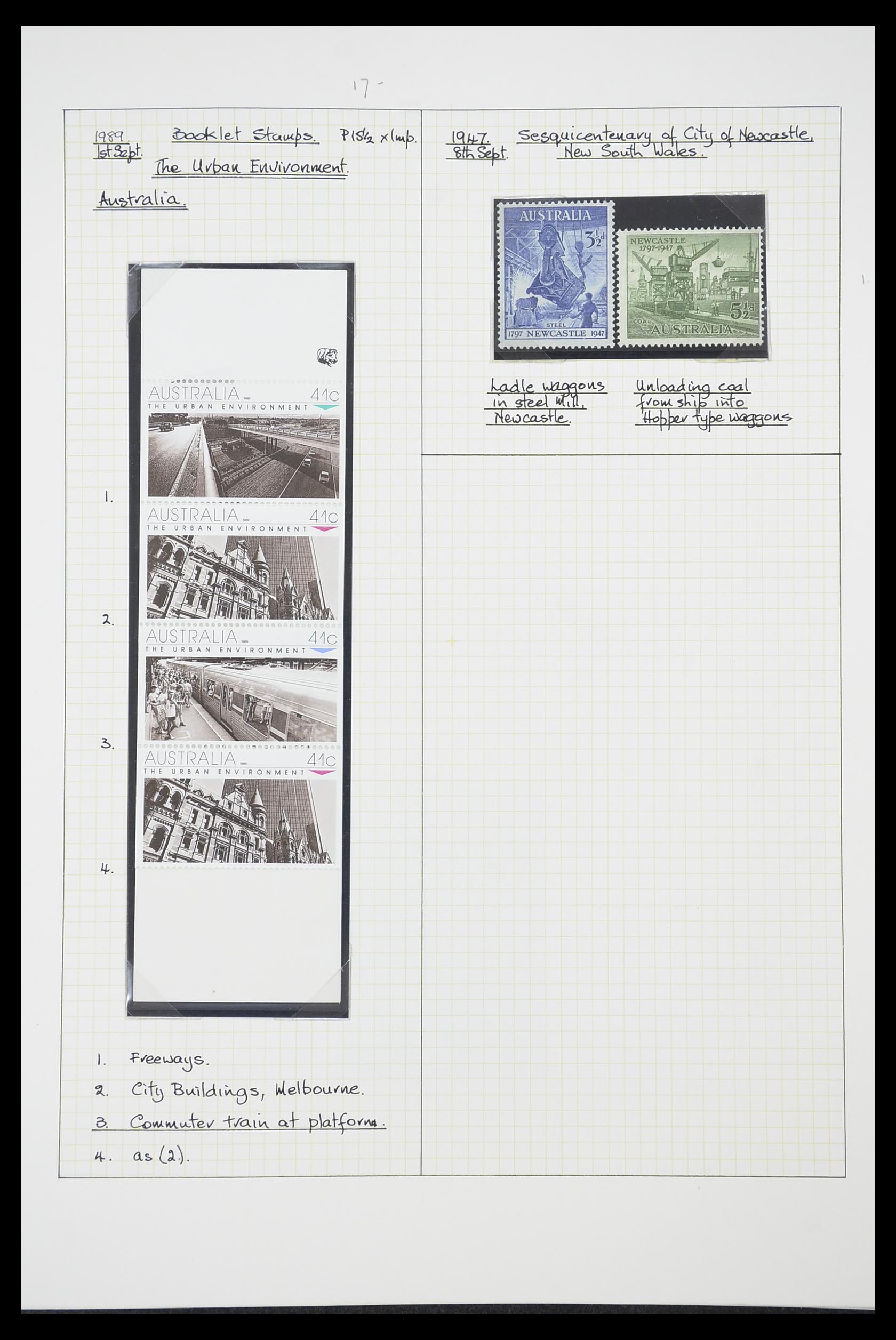 33755 0050 - Postzegelverzameling 33755 Motief treinen 1900-2010.