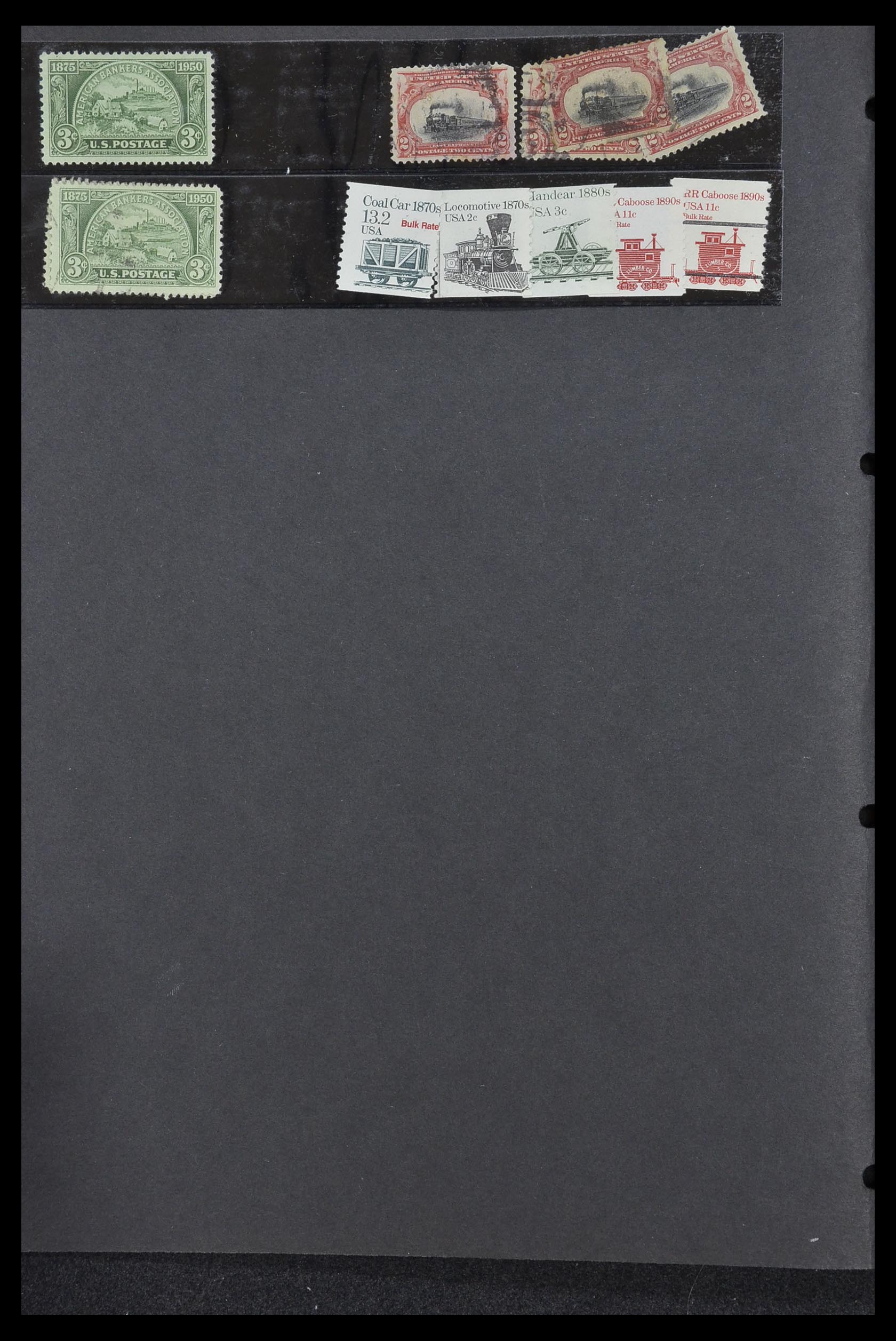 33755 2062 - Postzegelverzameling 33755 Motief treinen 1900-2010.