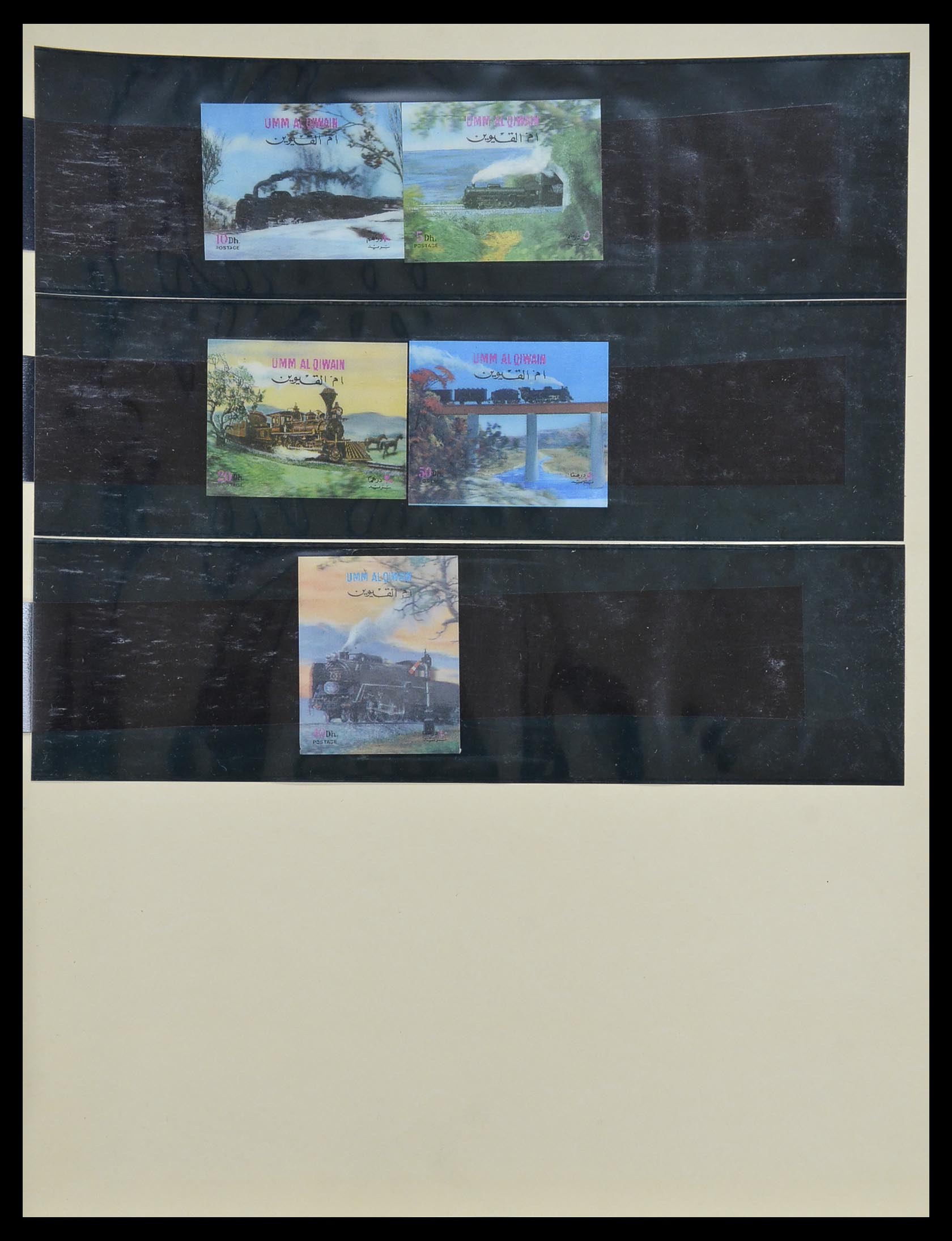33755 2064 - Postzegelverzameling 33755 Motief treinen 1900-2010.