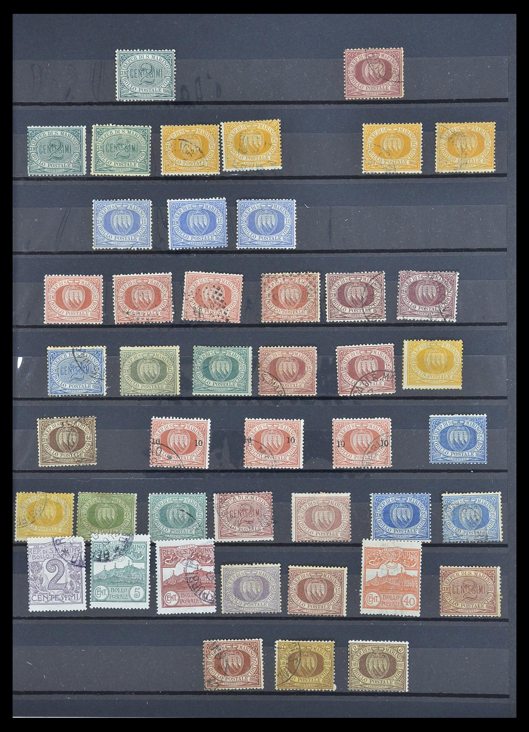 33756 001 - Postzegelverzameling 33756 Wereld klassiek 1850-1930.