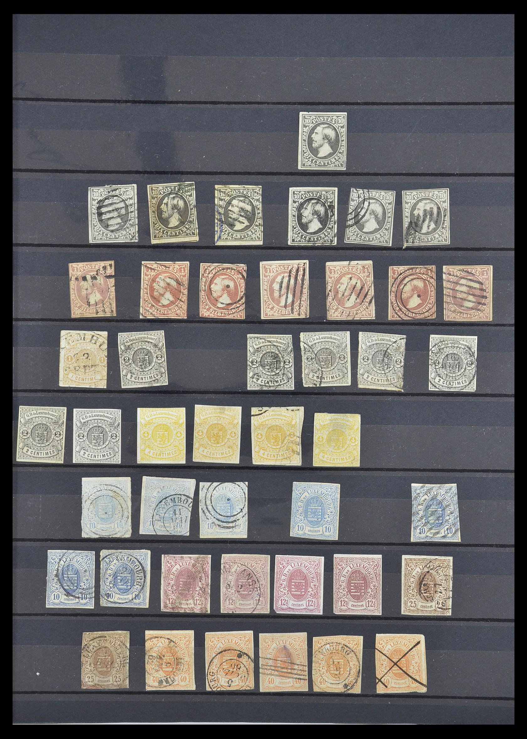 33756 015 - Postzegelverzameling 33756 Wereld klassiek 1850-1930.