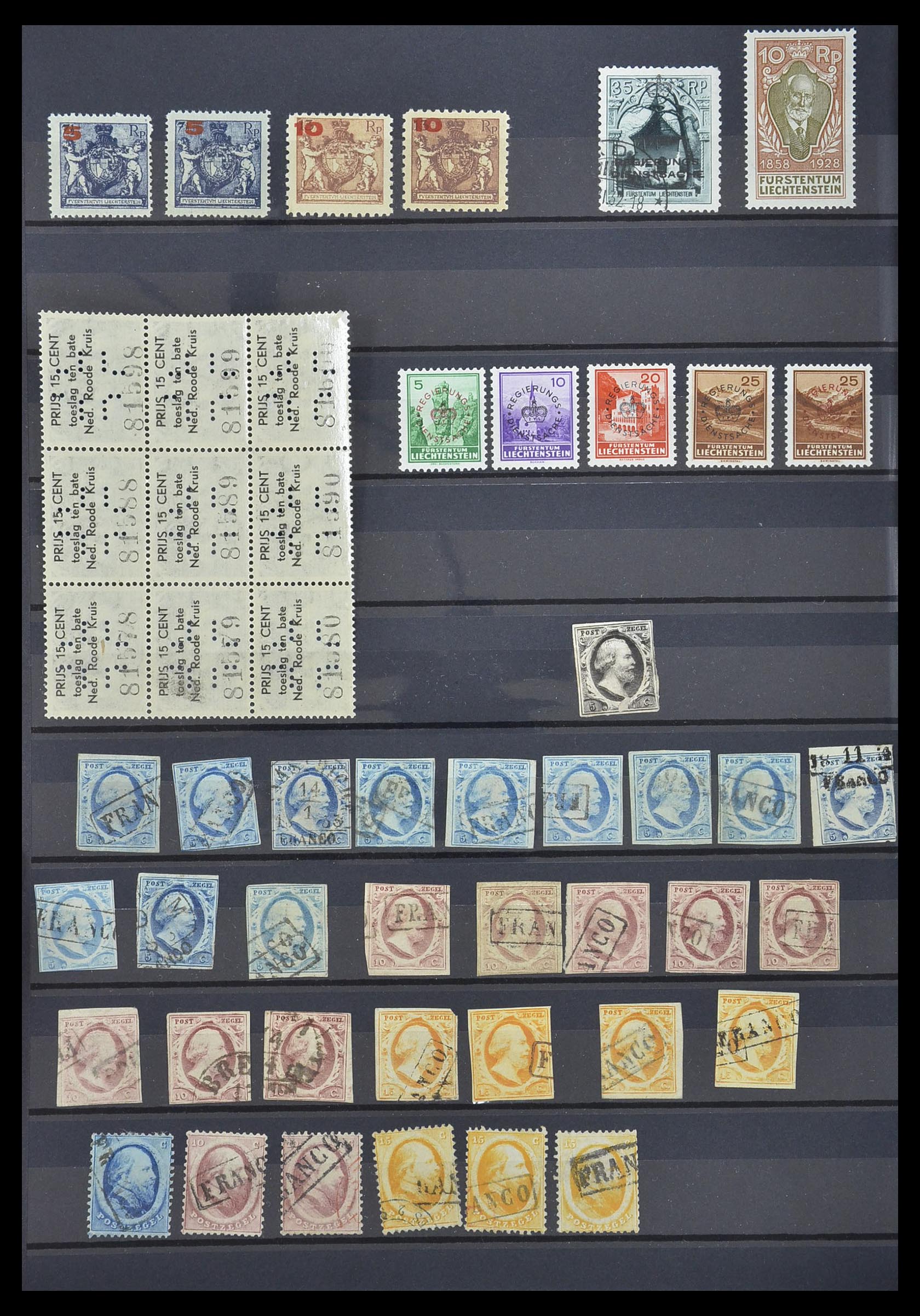 33756 024 - Postzegelverzameling 33756 Wereld klassiek 1850-1930.