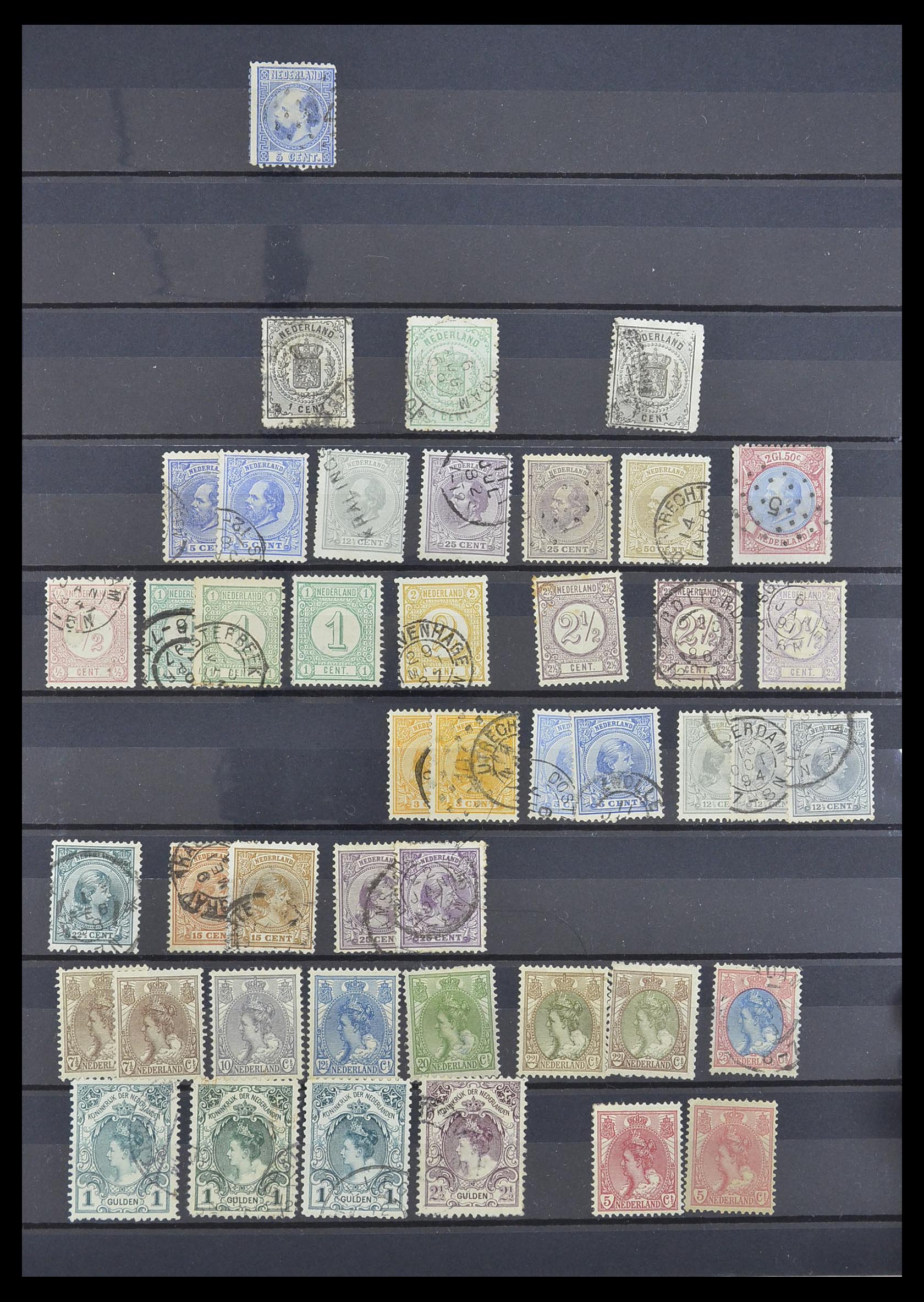 33756 025 - Postzegelverzameling 33756 Wereld klassiek 1850-1930.