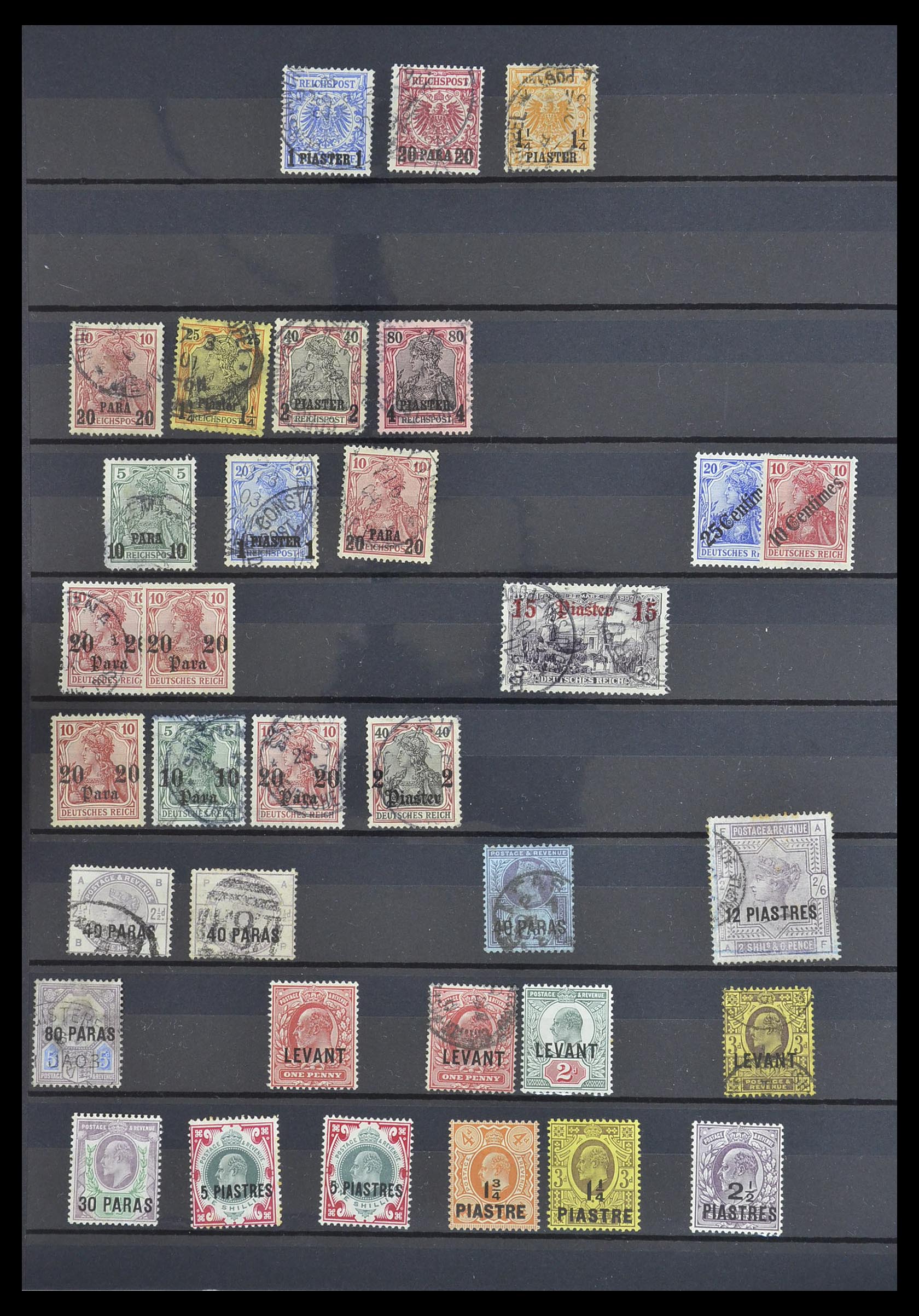 33756 030 - Postzegelverzameling 33756 Wereld klassiek 1850-1930.