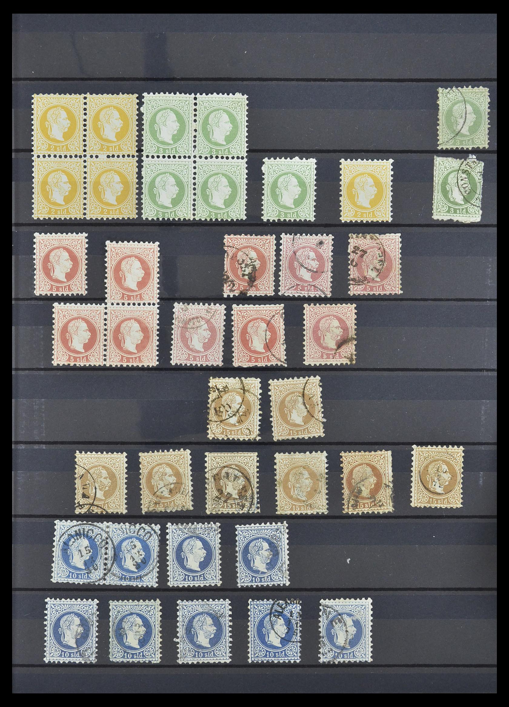 33756 031 - Postzegelverzameling 33756 Wereld klassiek 1850-1930.