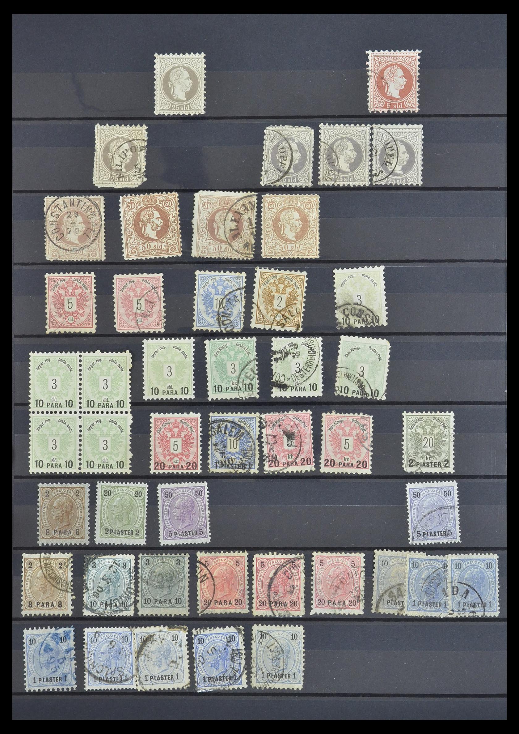 33756 032 - Postzegelverzameling 33756 Wereld klassiek 1850-1930.