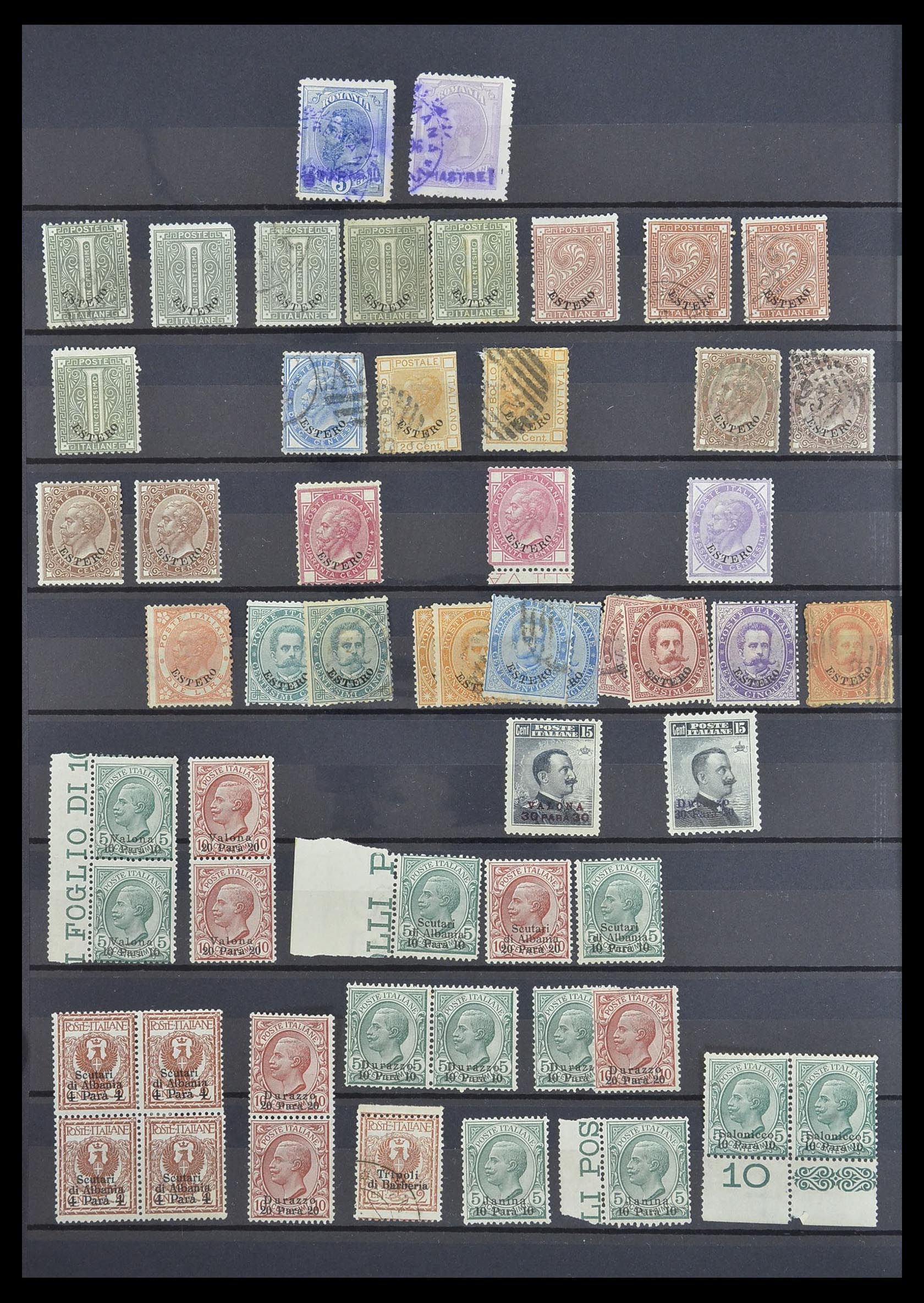 33756 034 - Postzegelverzameling 33756 Wereld klassiek 1850-1930.