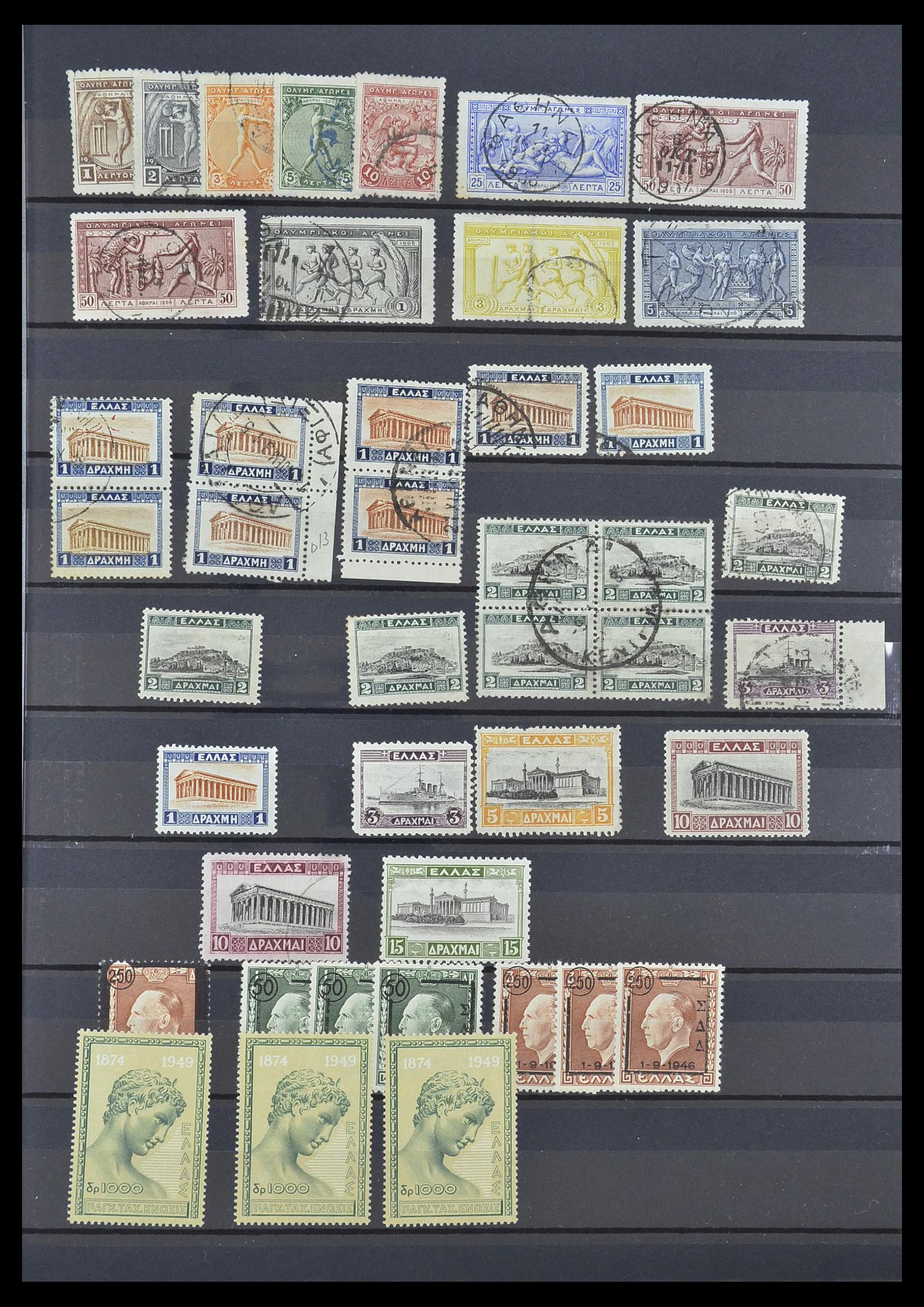 33756 039 - Postzegelverzameling 33756 Wereld klassiek 1850-1930.