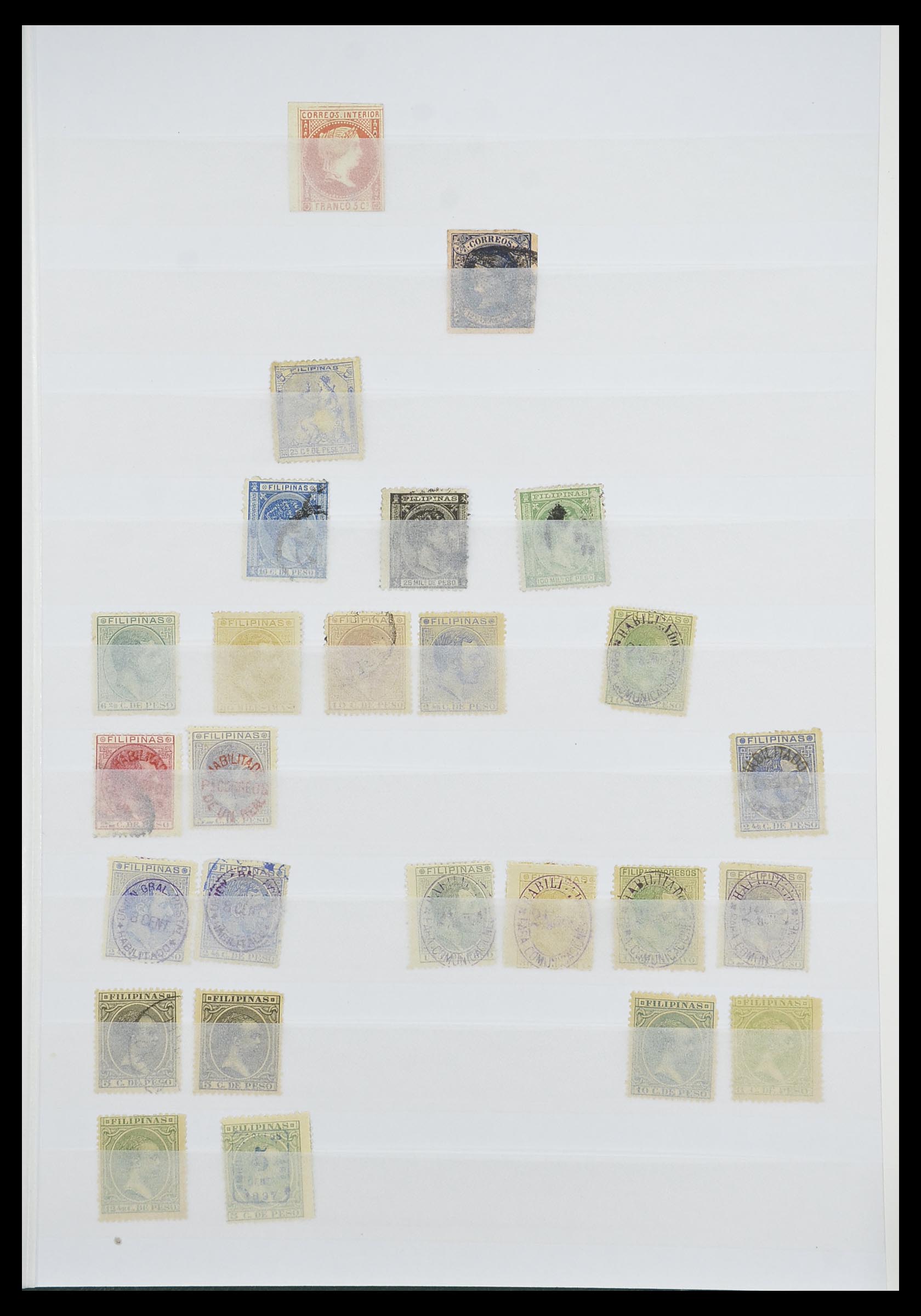 33756 056 - Postzegelverzameling 33756 Wereld klassiek 1850-1930.