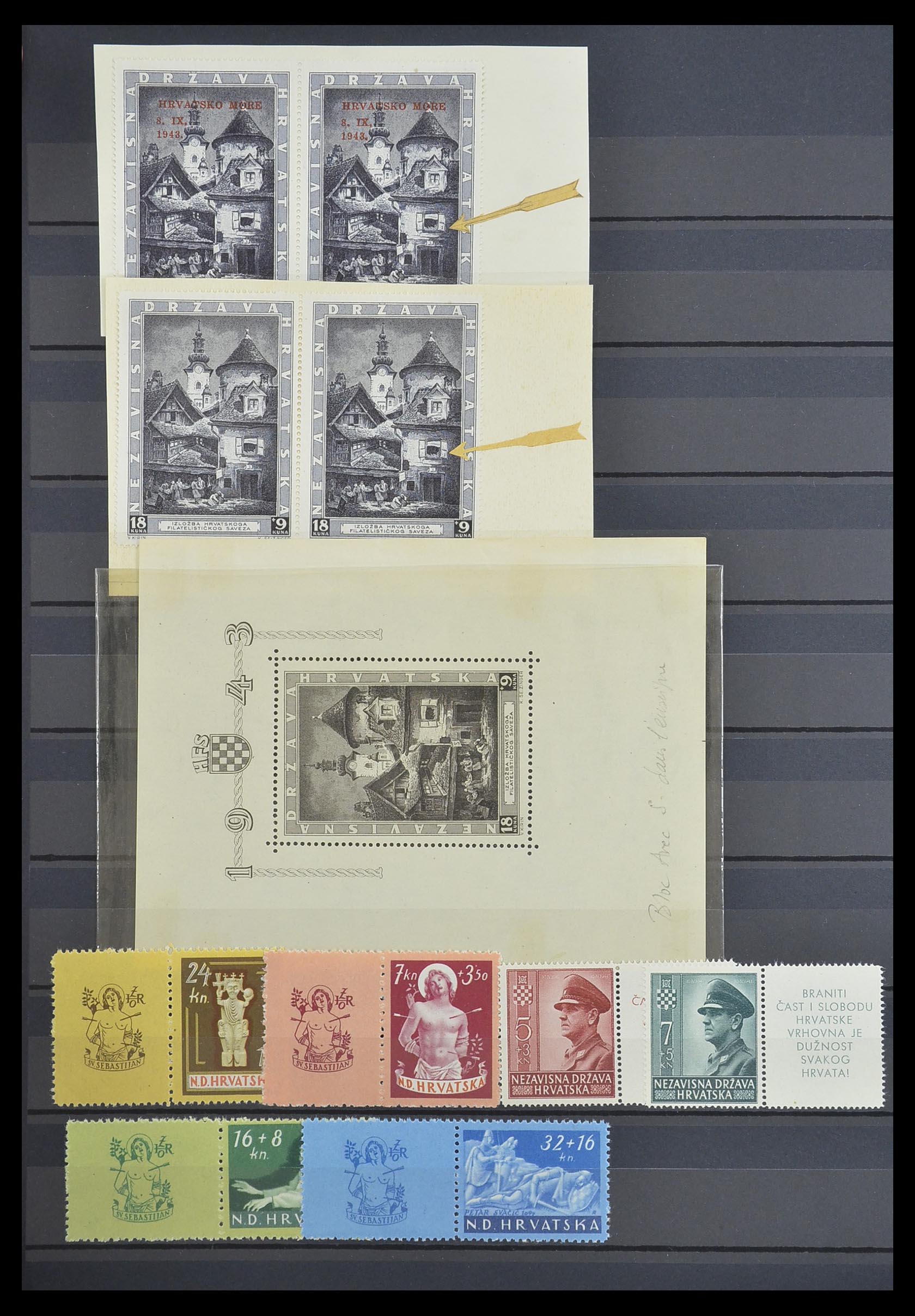 33756 072 - Postzegelverzameling 33756 Wereld klassiek 1850-1930.