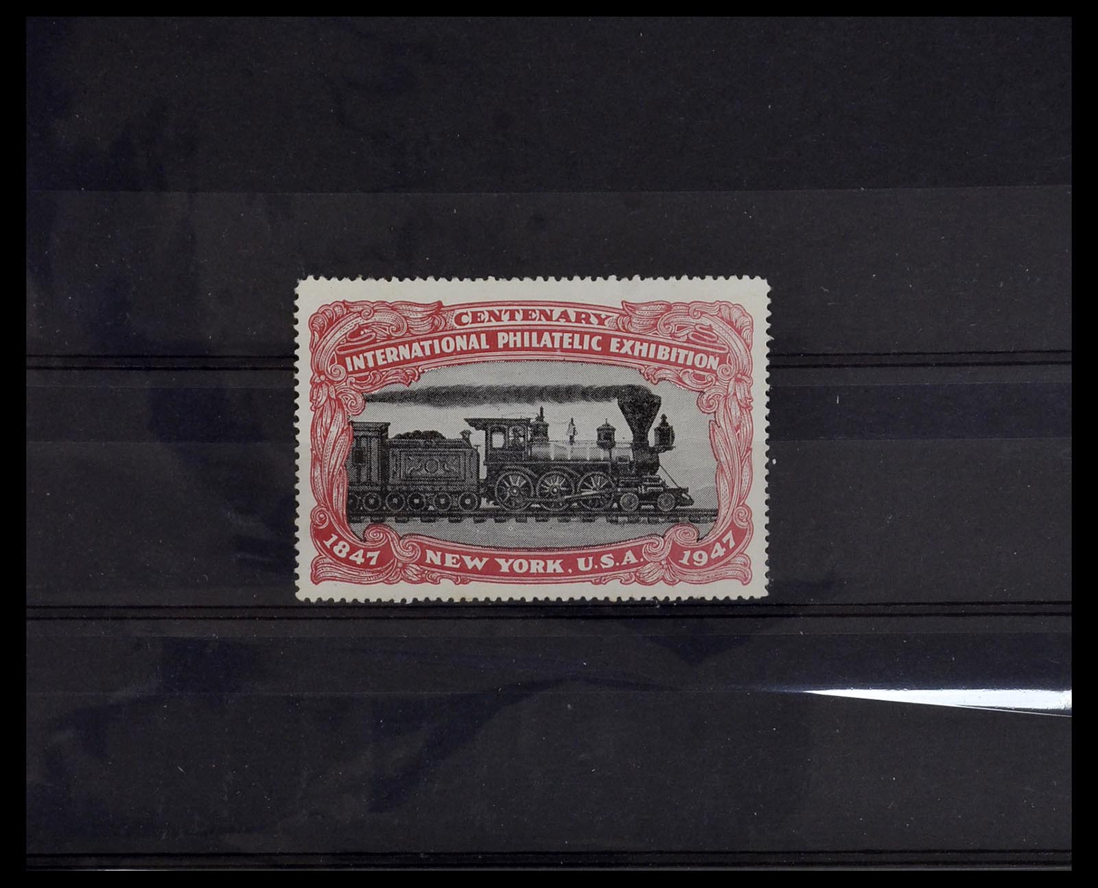 33757 015 - Stamp collection 33757 Thematics Trains.