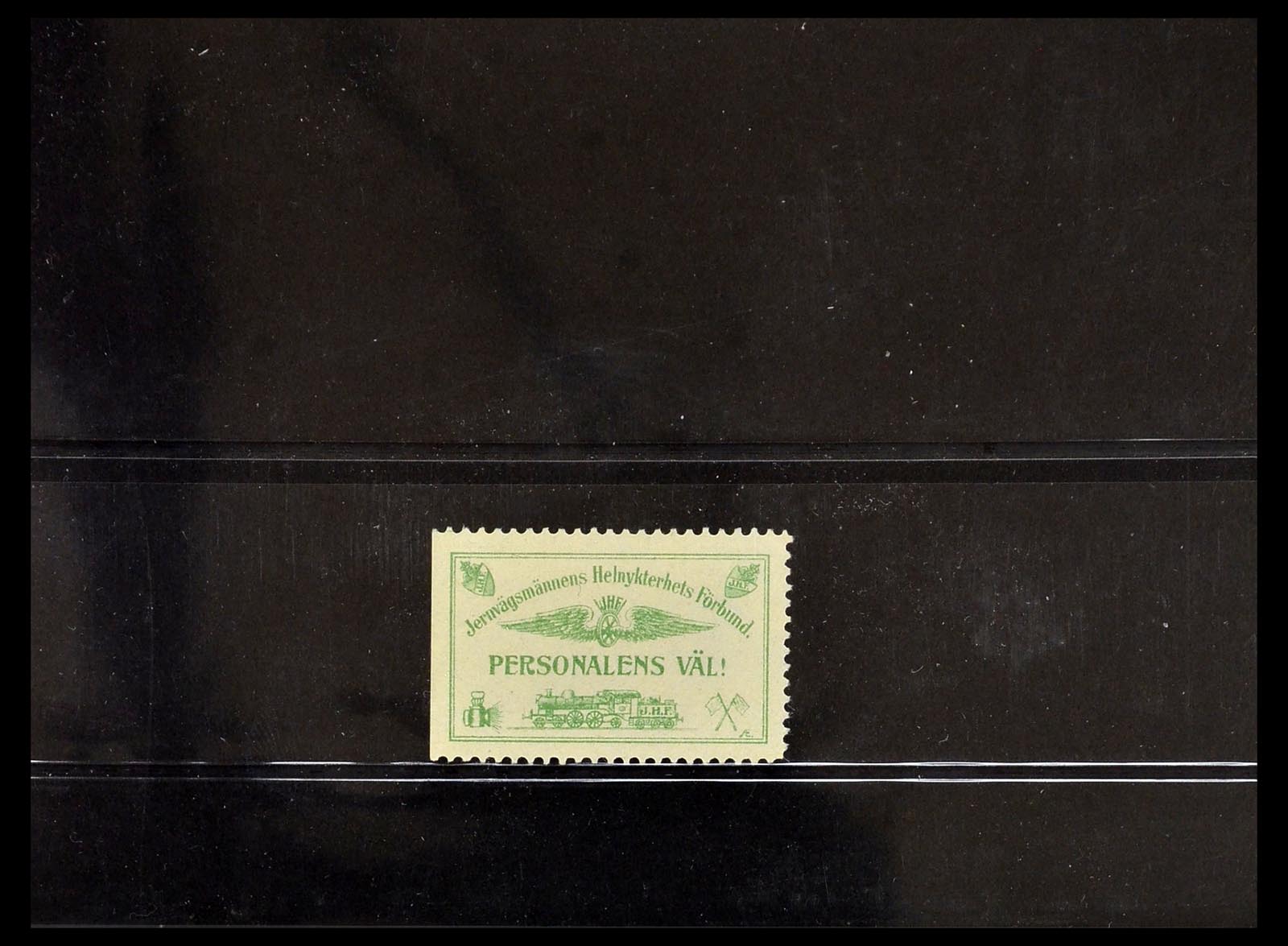 33757 031 - Postzegelverzameling 33757 Motief Treinen.