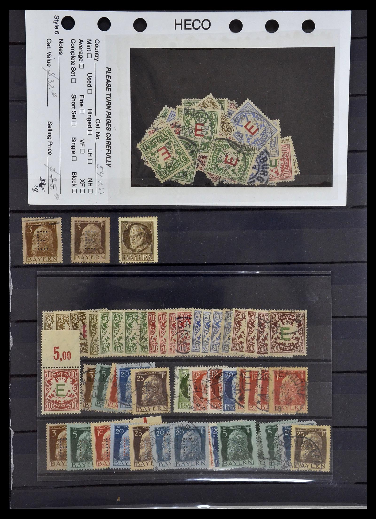 33757 050 - Postzegelverzameling 33757 Motief Treinen.