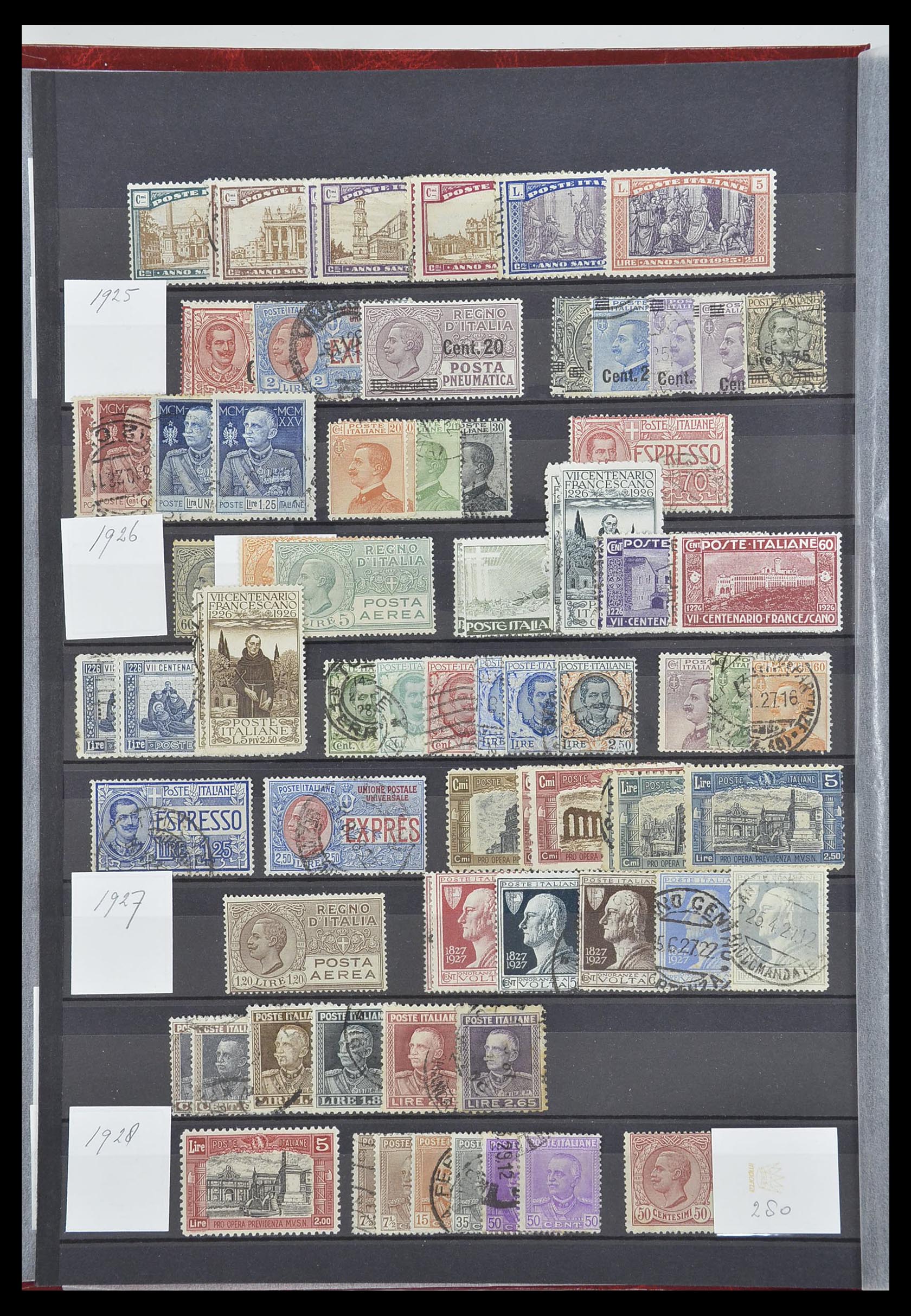 33758 004 - Postzegelverzameling 33758 Italië 1861-2011.