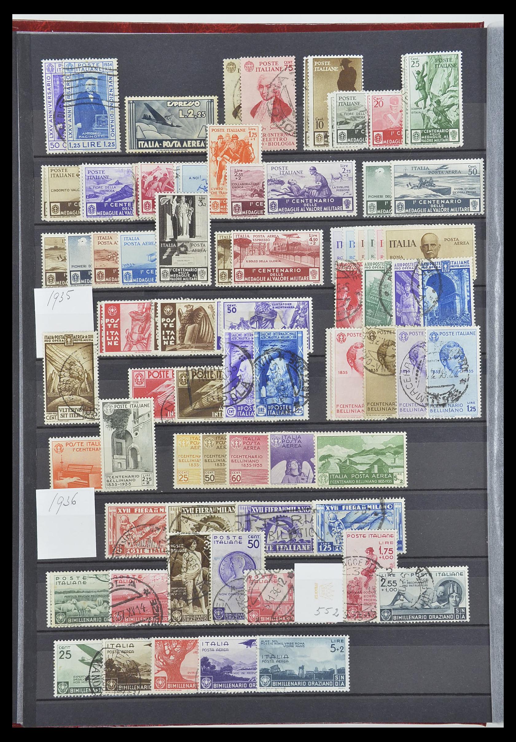 33758 008 - Postzegelverzameling 33758 Italië 1861-2011.