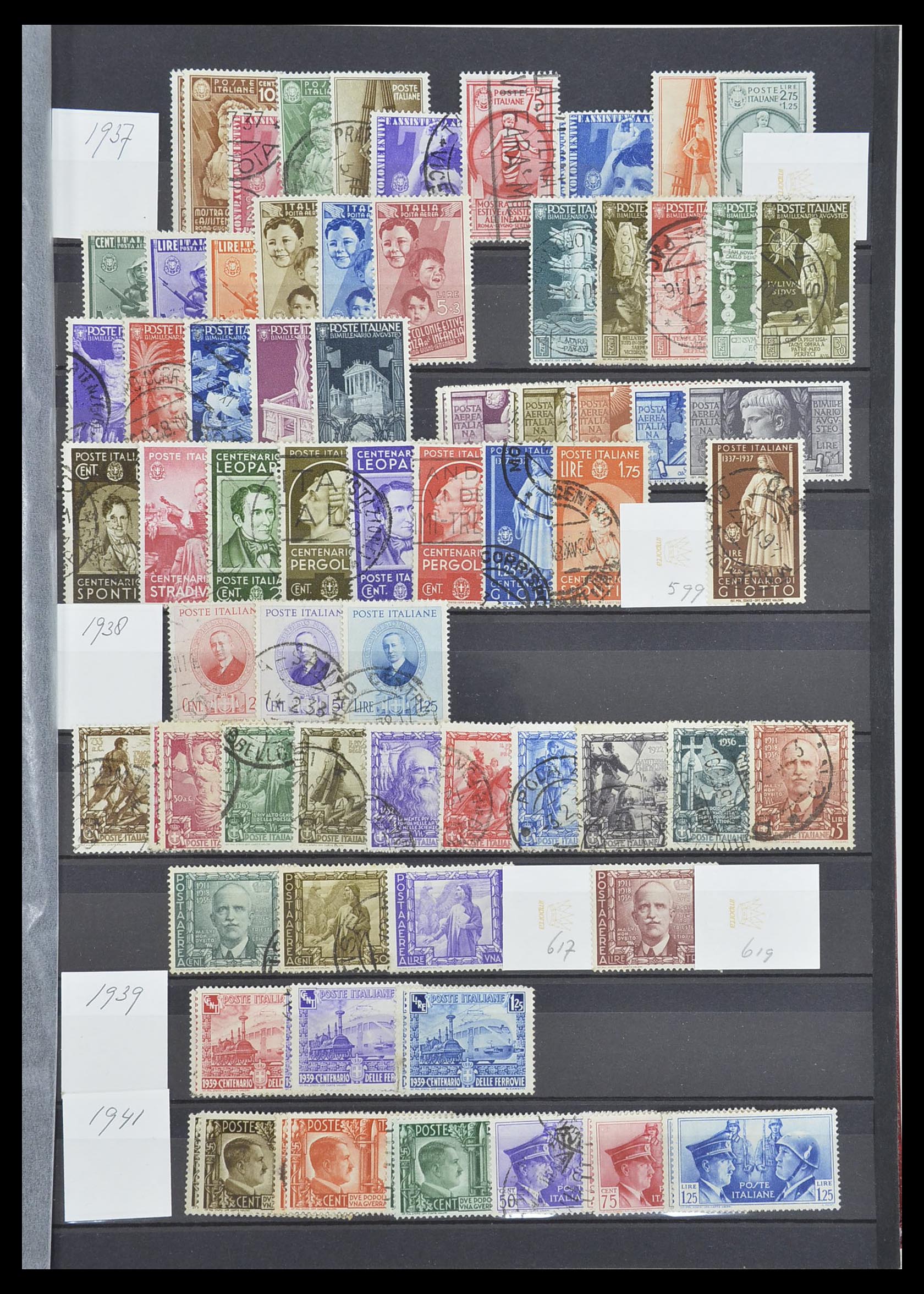 33758 009 - Postzegelverzameling 33758 Italië 1861-2011.