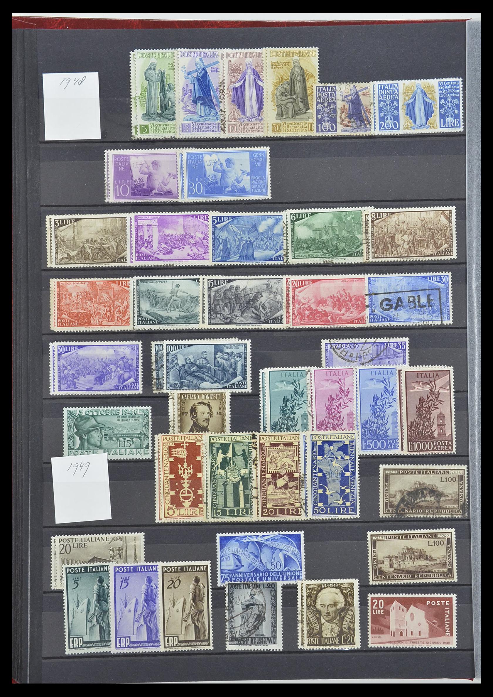 33758 012 - Postzegelverzameling 33758 Italië 1861-2011.