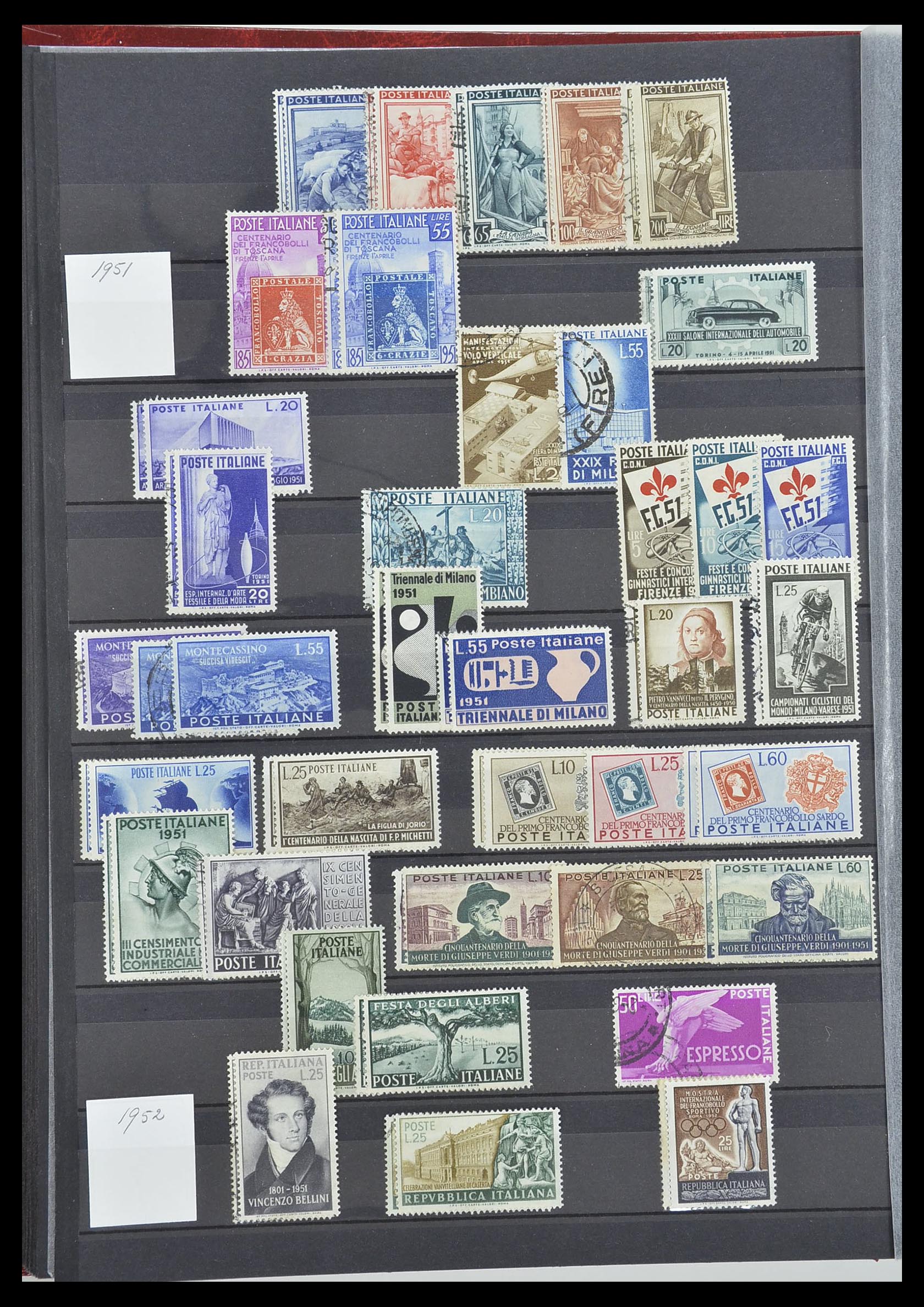 33758 014 - Postzegelverzameling 33758 Italië 1861-2011.