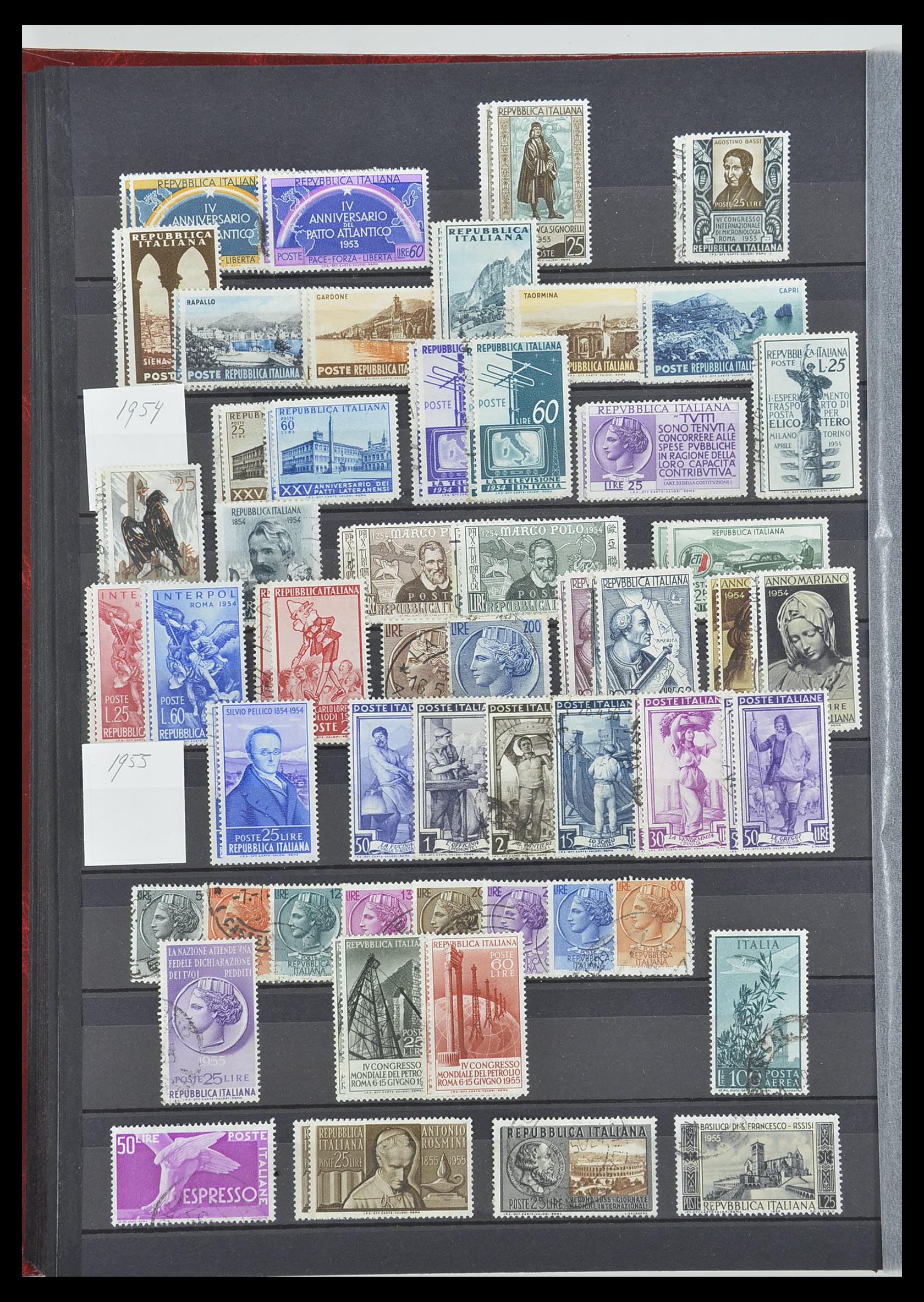 33758 016 - Postzegelverzameling 33758 Italië 1861-2011.