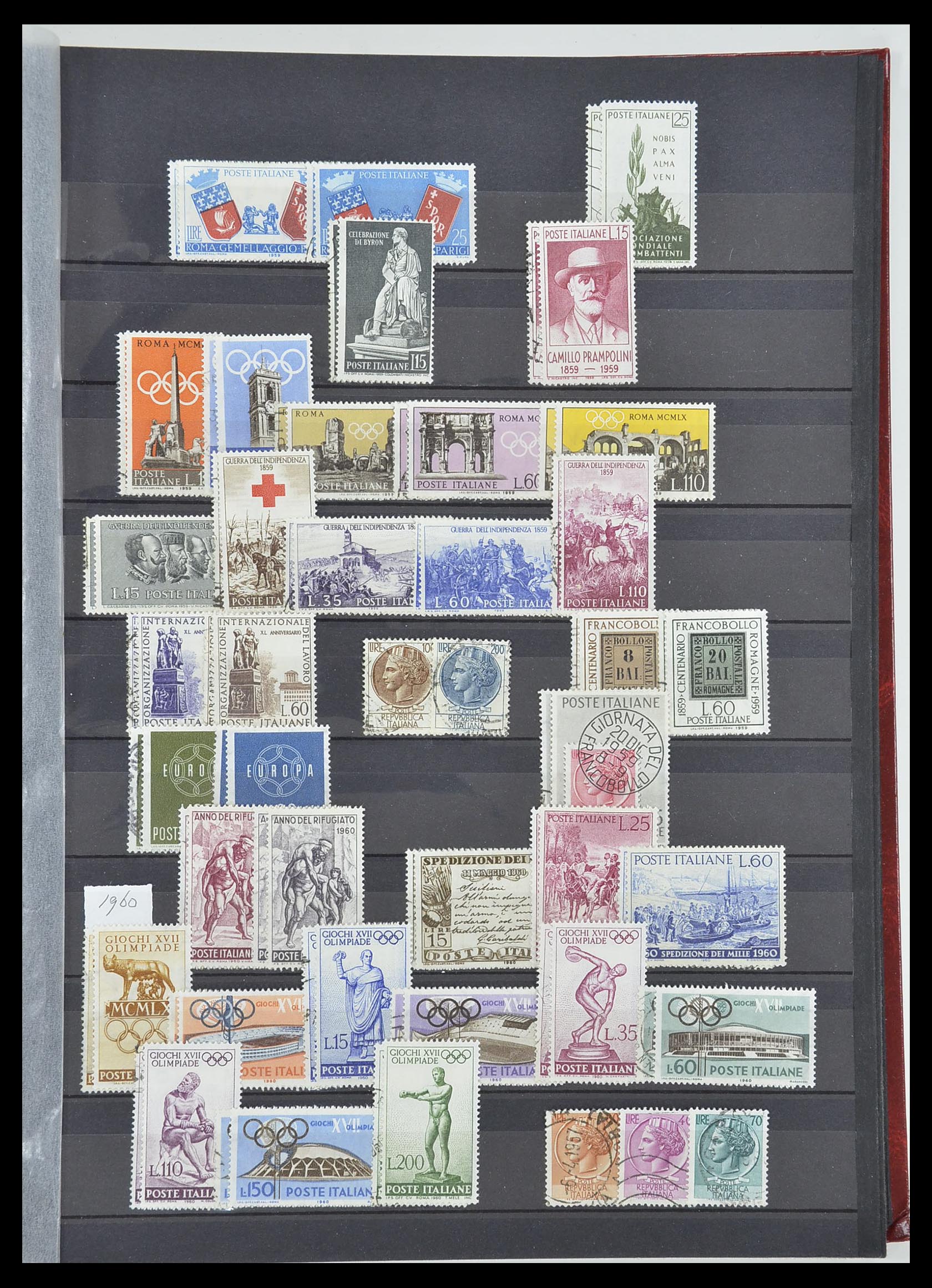 33758 019 - Postzegelverzameling 33758 Italië 1861-2011.