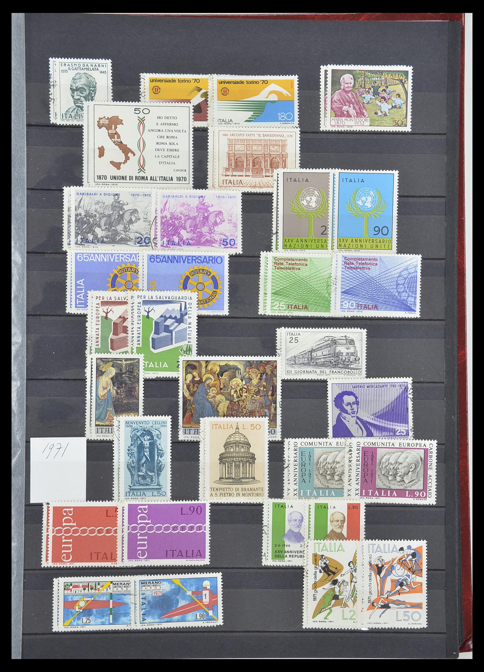 33758 027 - Postzegelverzameling 33758 Italië 1861-2011.