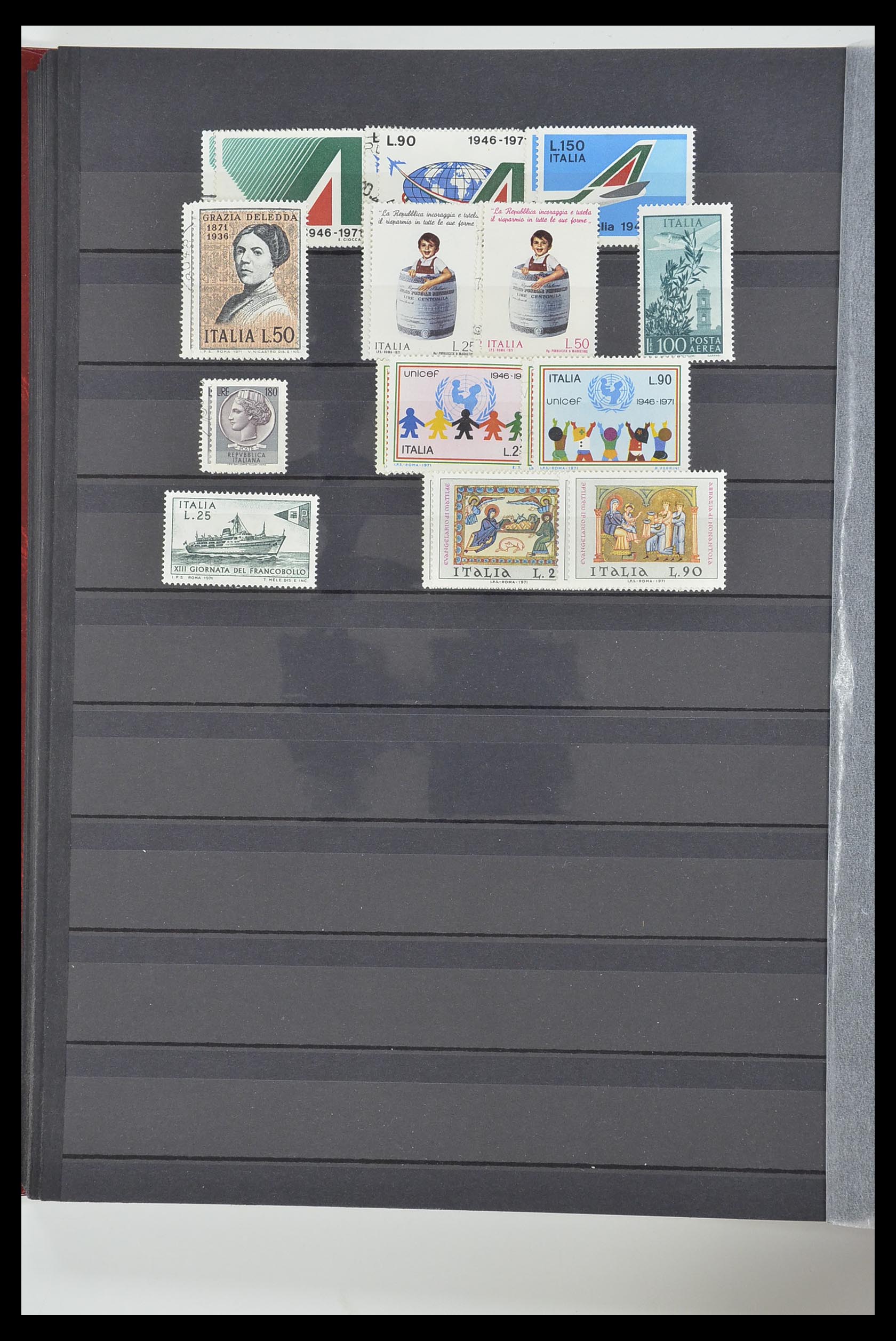 33758 028 - Postzegelverzameling 33758 Italië 1861-2011.