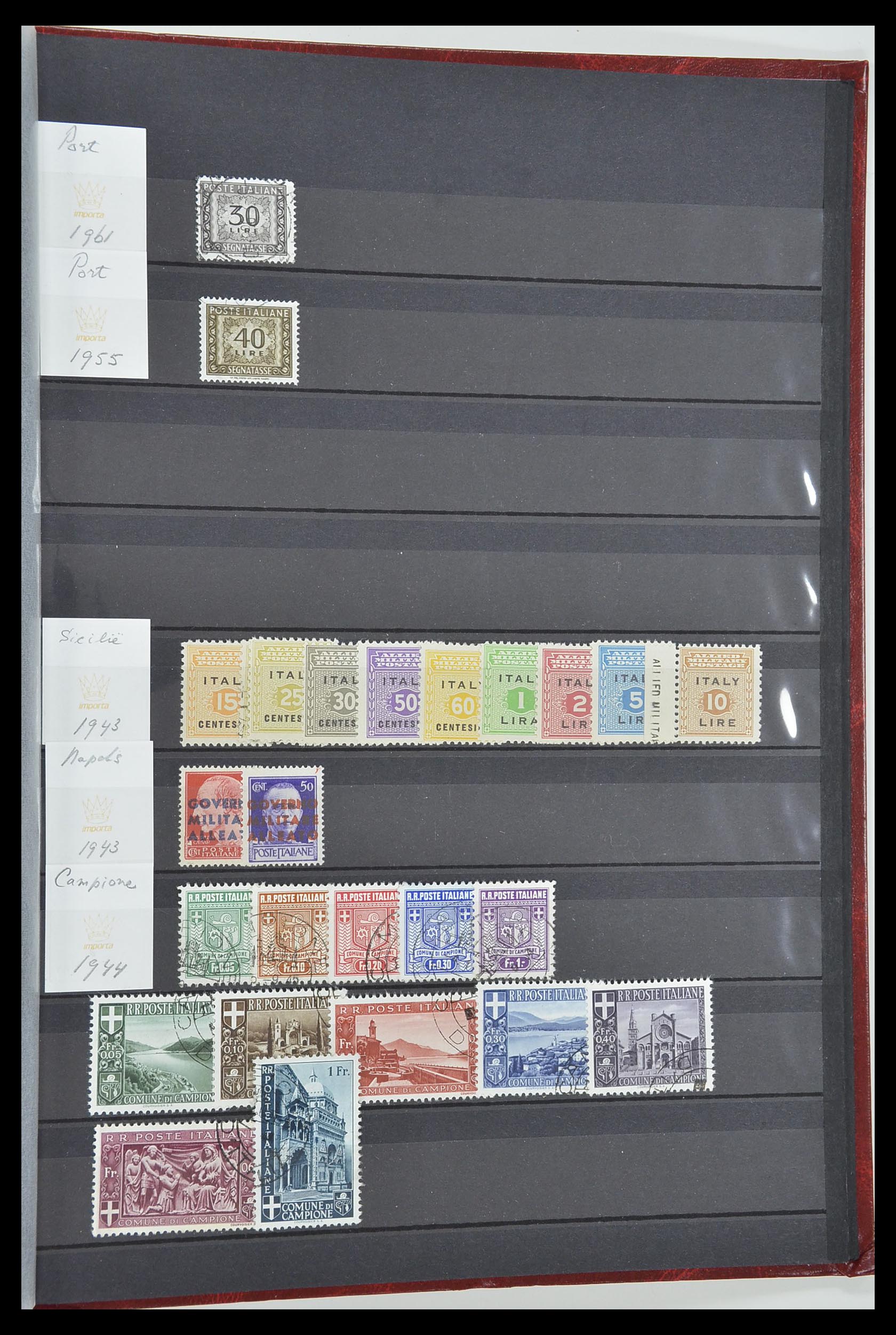 33758 040 - Postzegelverzameling 33758 Italië 1861-2011.