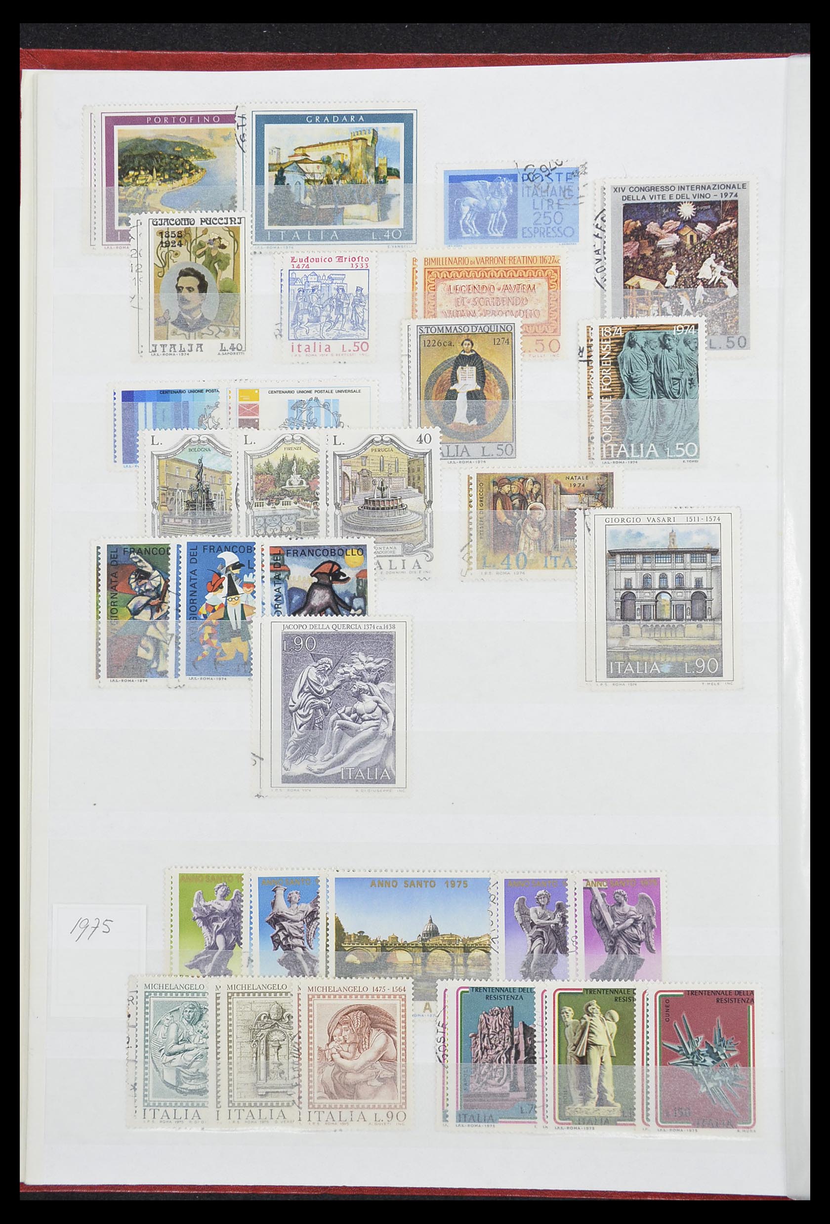 33758 046 - Postzegelverzameling 33758 Italië 1861-2011.
