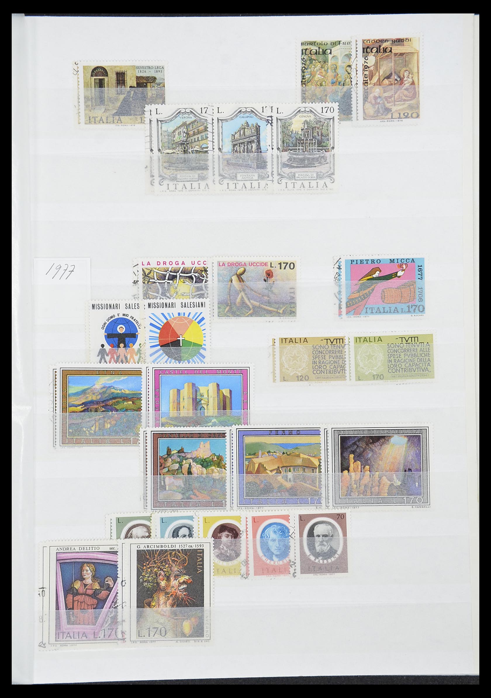 33758 049 - Postzegelverzameling 33758 Italië 1861-2011.