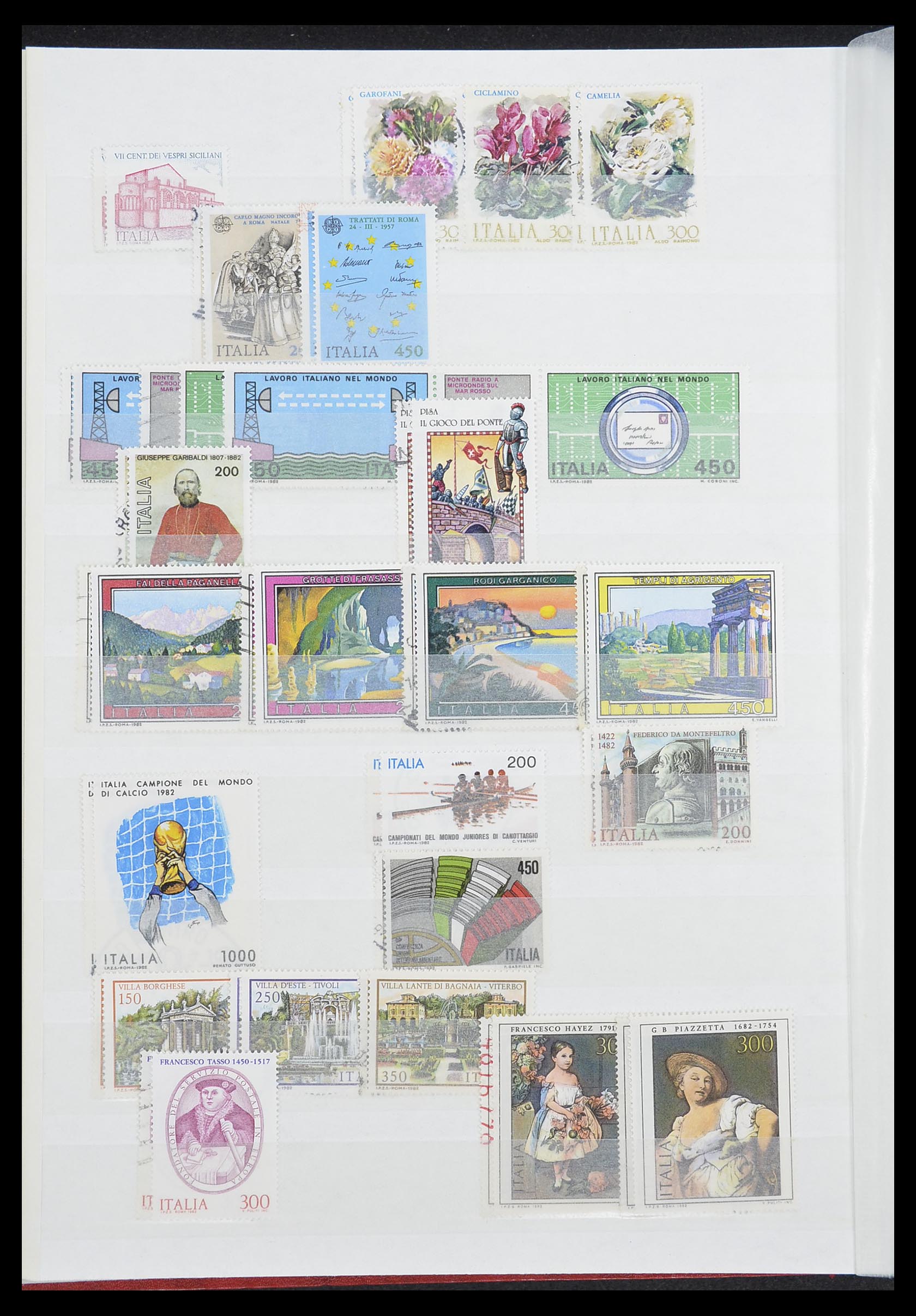 33758 058 - Postzegelverzameling 33758 Italië 1861-2011.