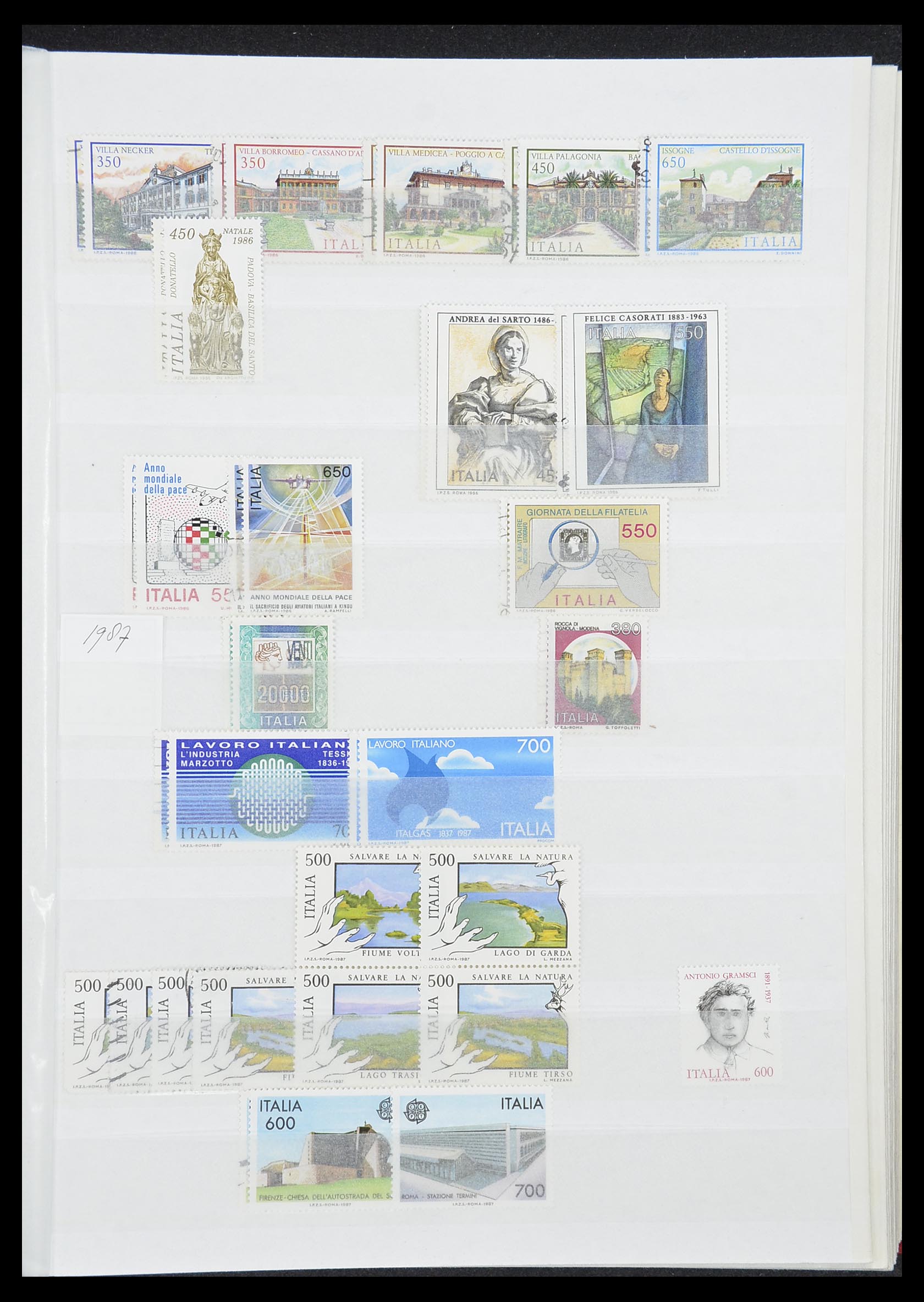 33758 067 - Postzegelverzameling 33758 Italië 1861-2011.