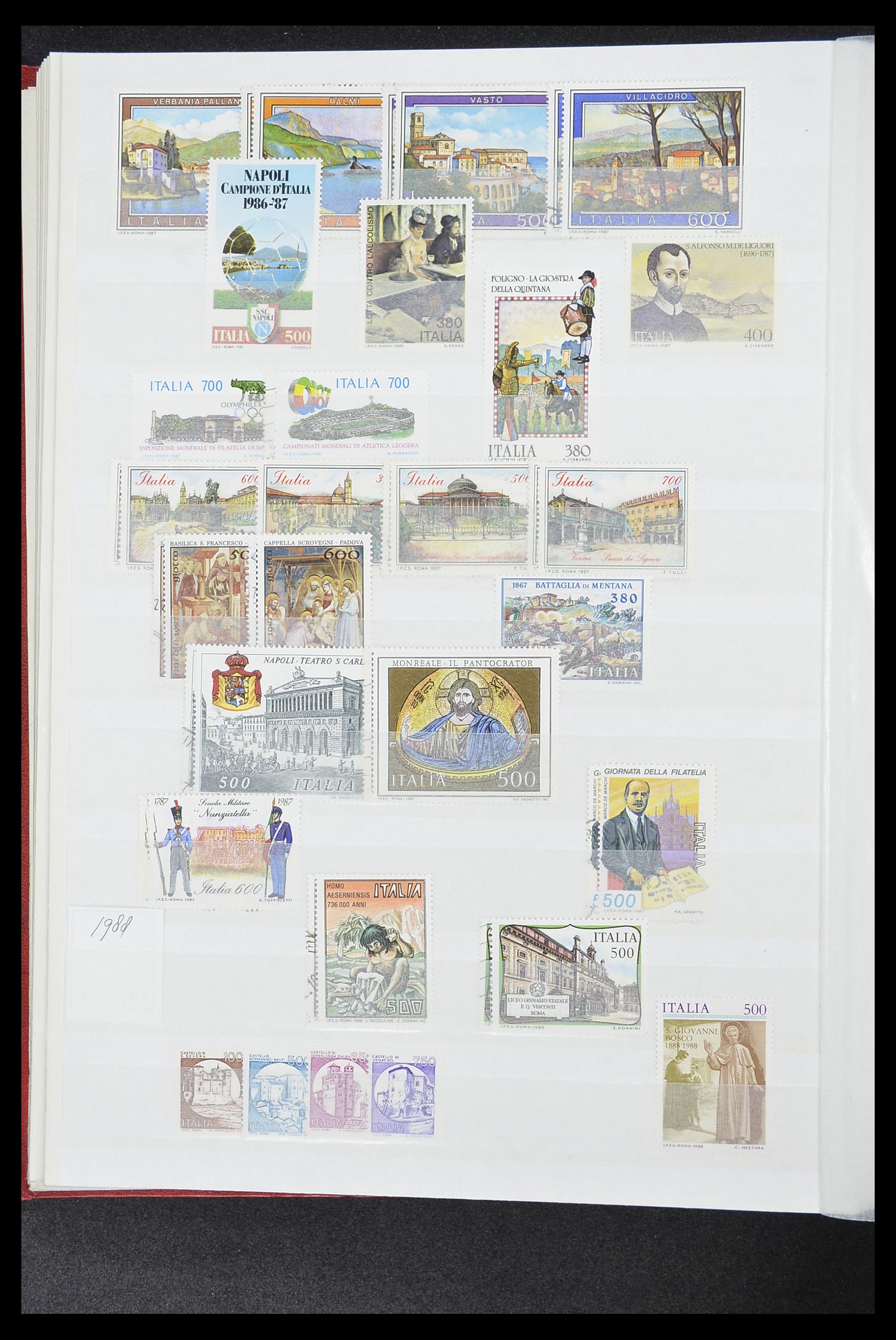33758 068 - Postzegelverzameling 33758 Italië 1861-2011.