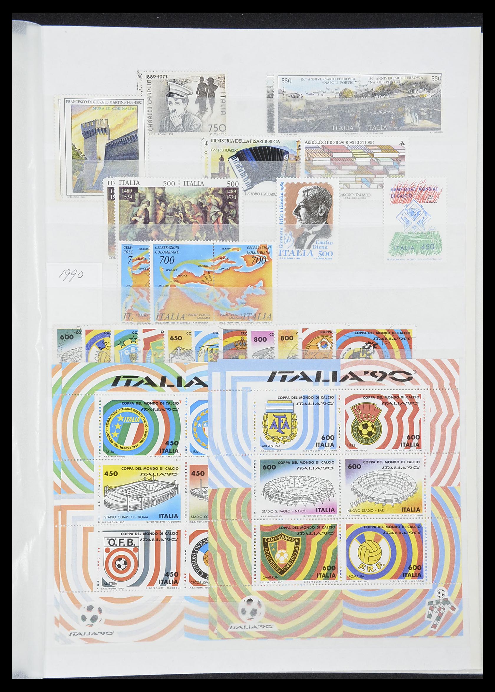 33758 071 - Postzegelverzameling 33758 Italië 1861-2011.