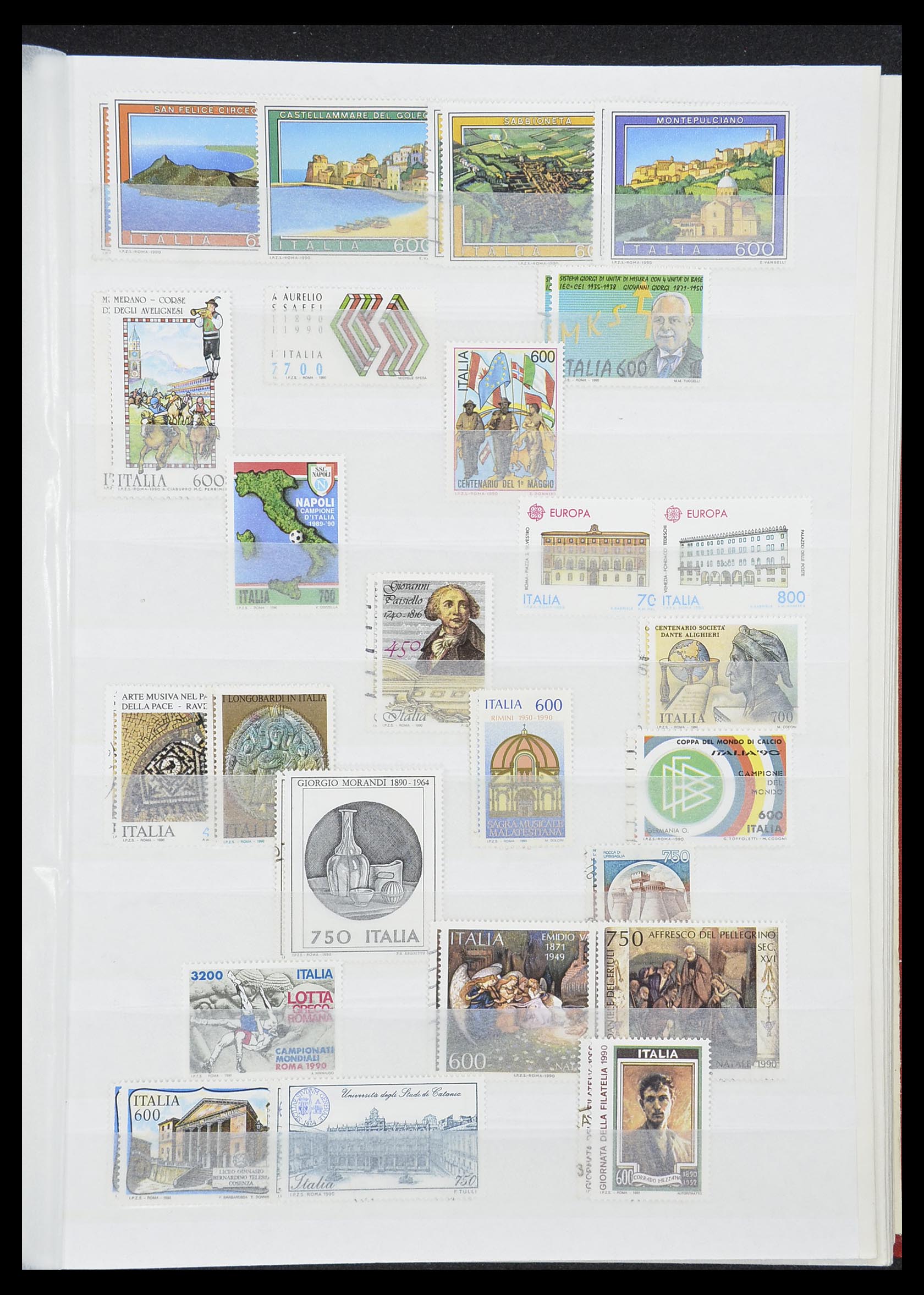 33758 073 - Postzegelverzameling 33758 Italië 1861-2011.