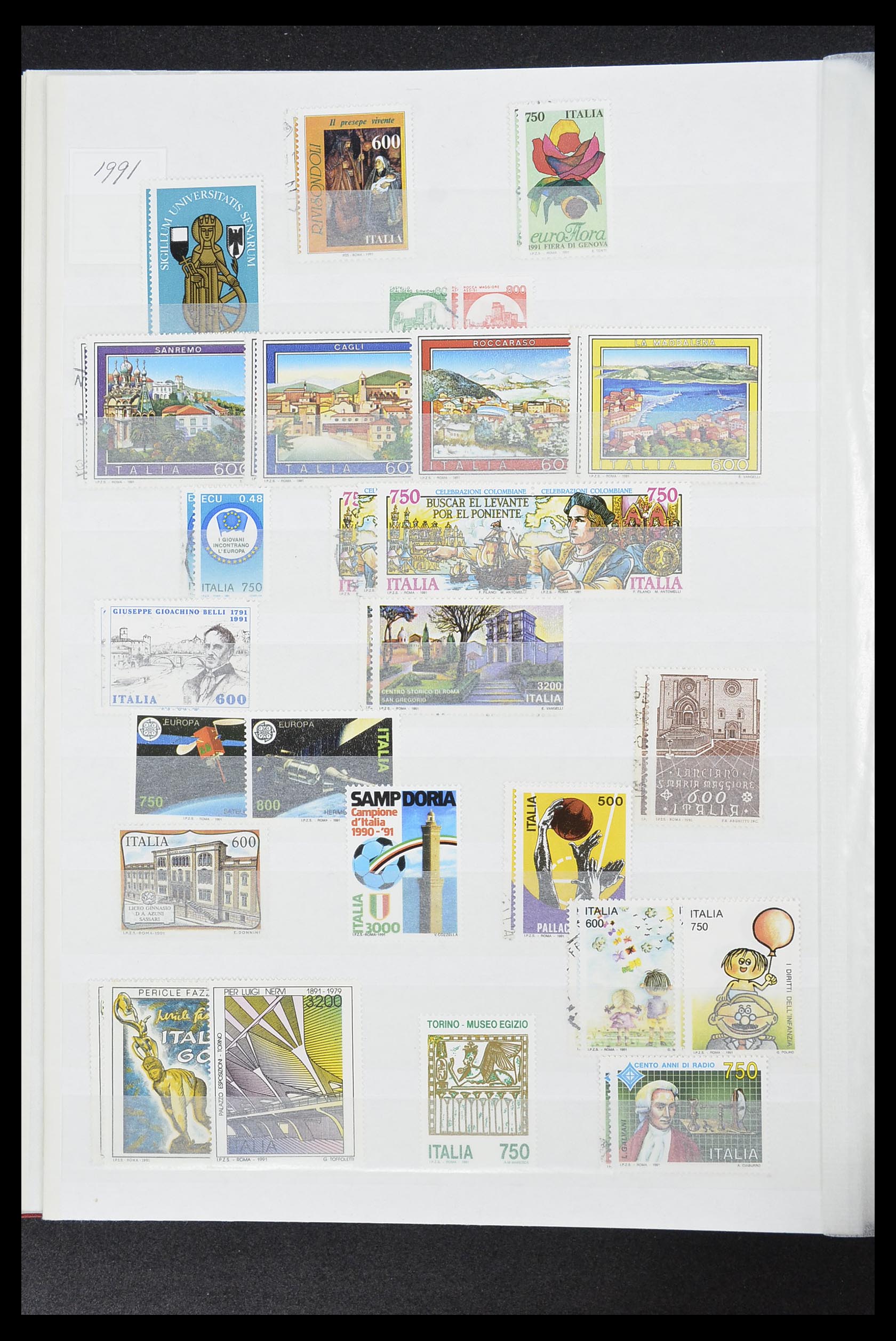 33758 074 - Postzegelverzameling 33758 Italië 1861-2011.