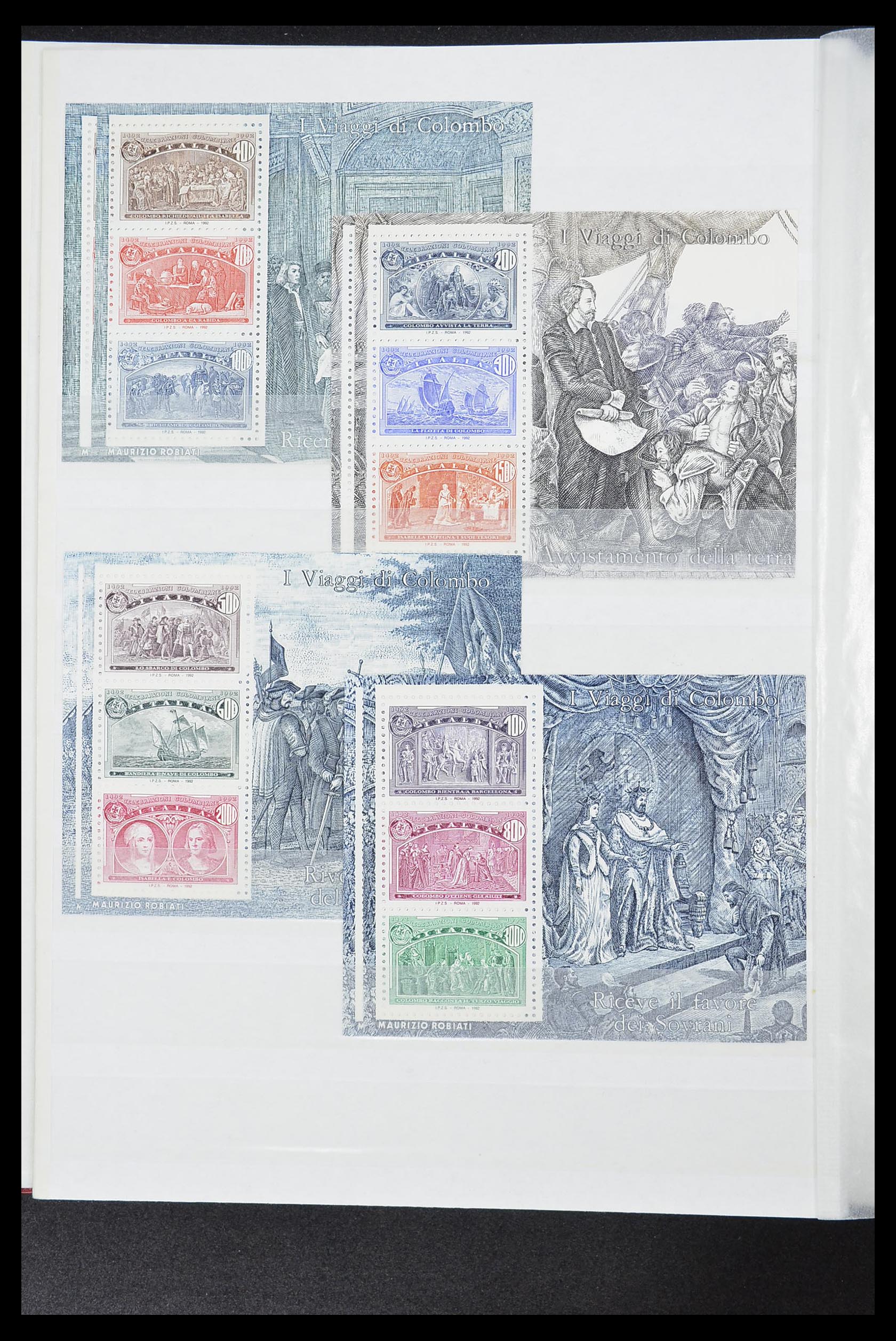 33758 076 - Postzegelverzameling 33758 Italië 1861-2011.