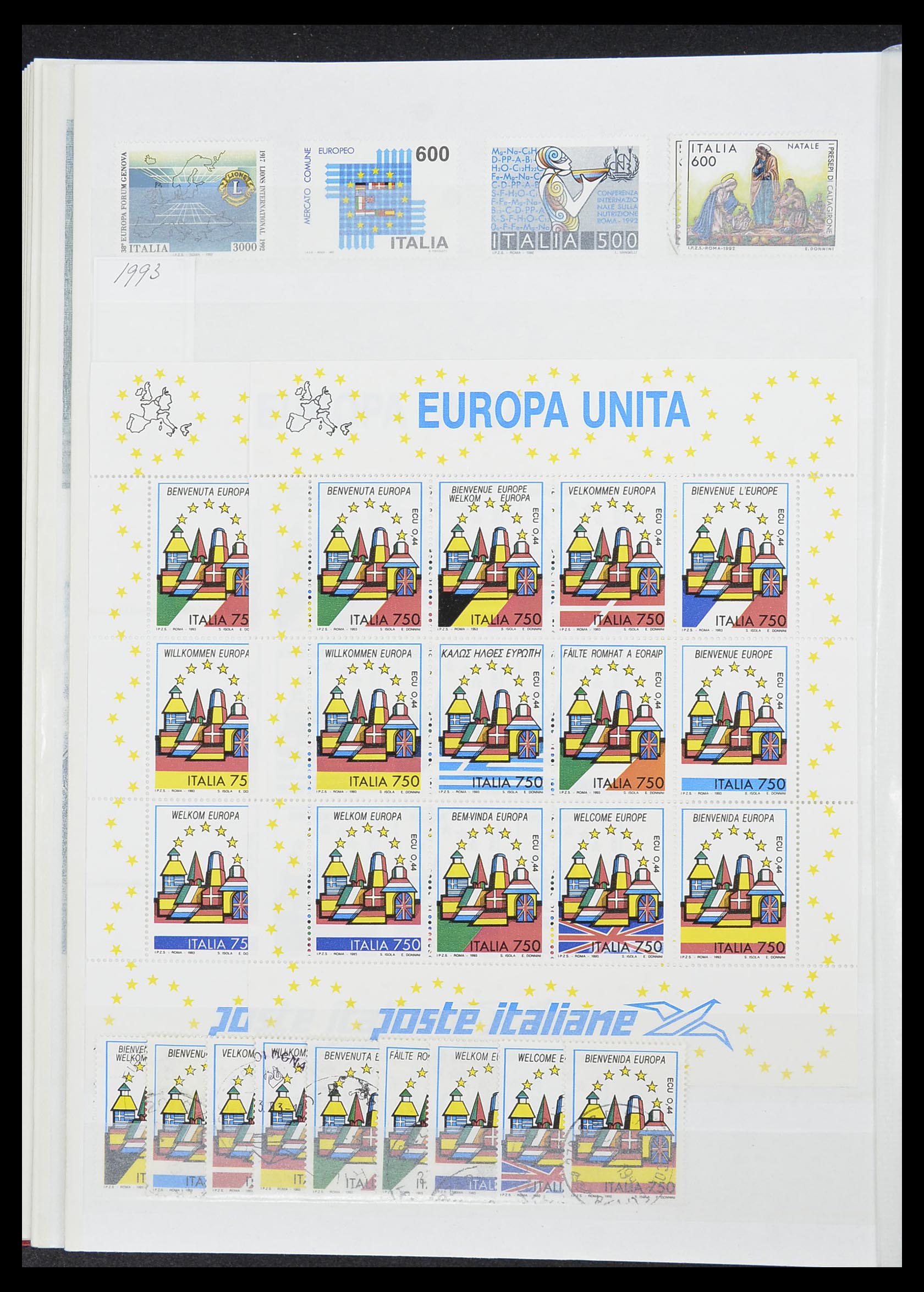 33758 078 - Postzegelverzameling 33758 Italië 1861-2011.