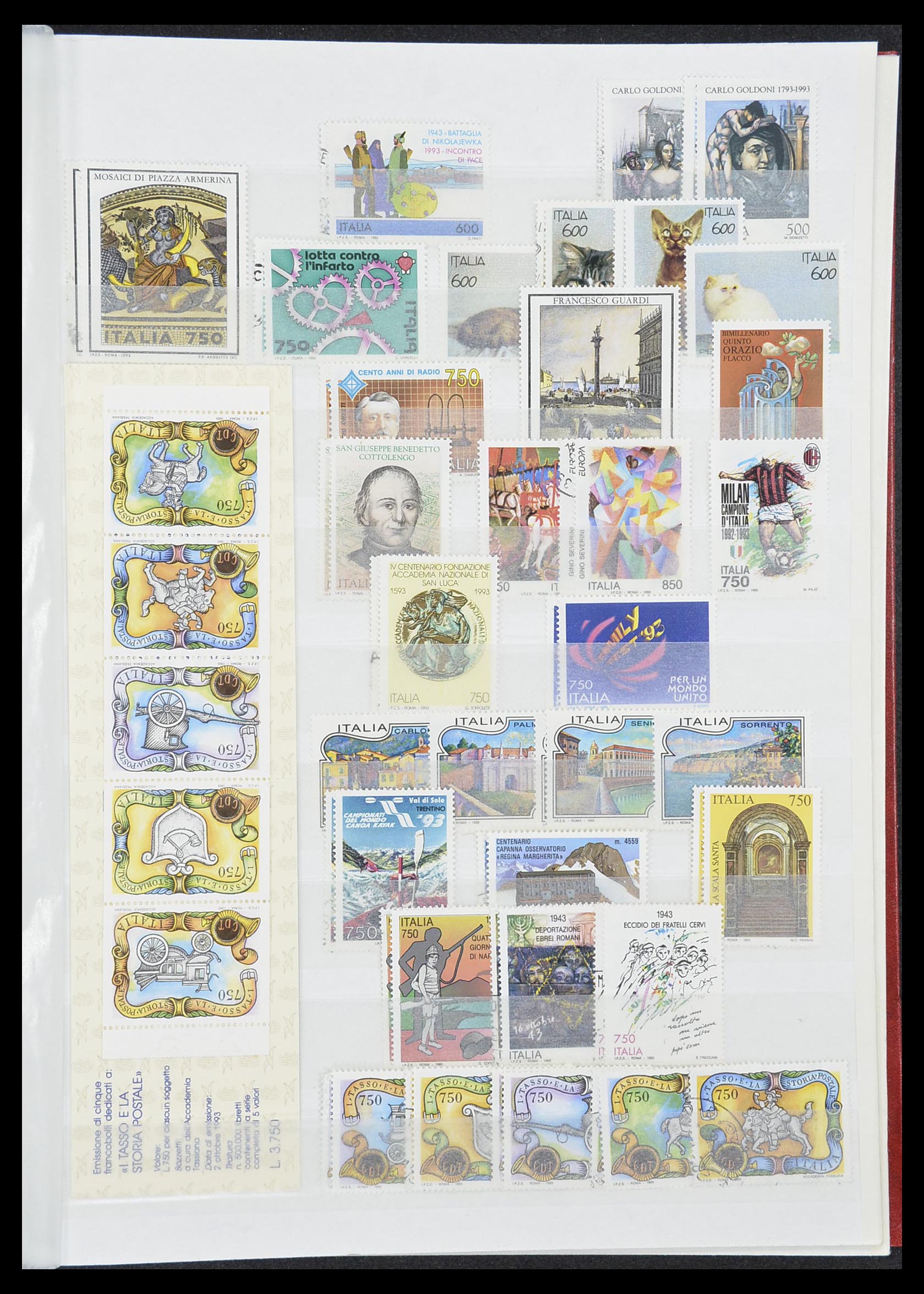 33758 079 - Postzegelverzameling 33758 Italië 1861-2011.
