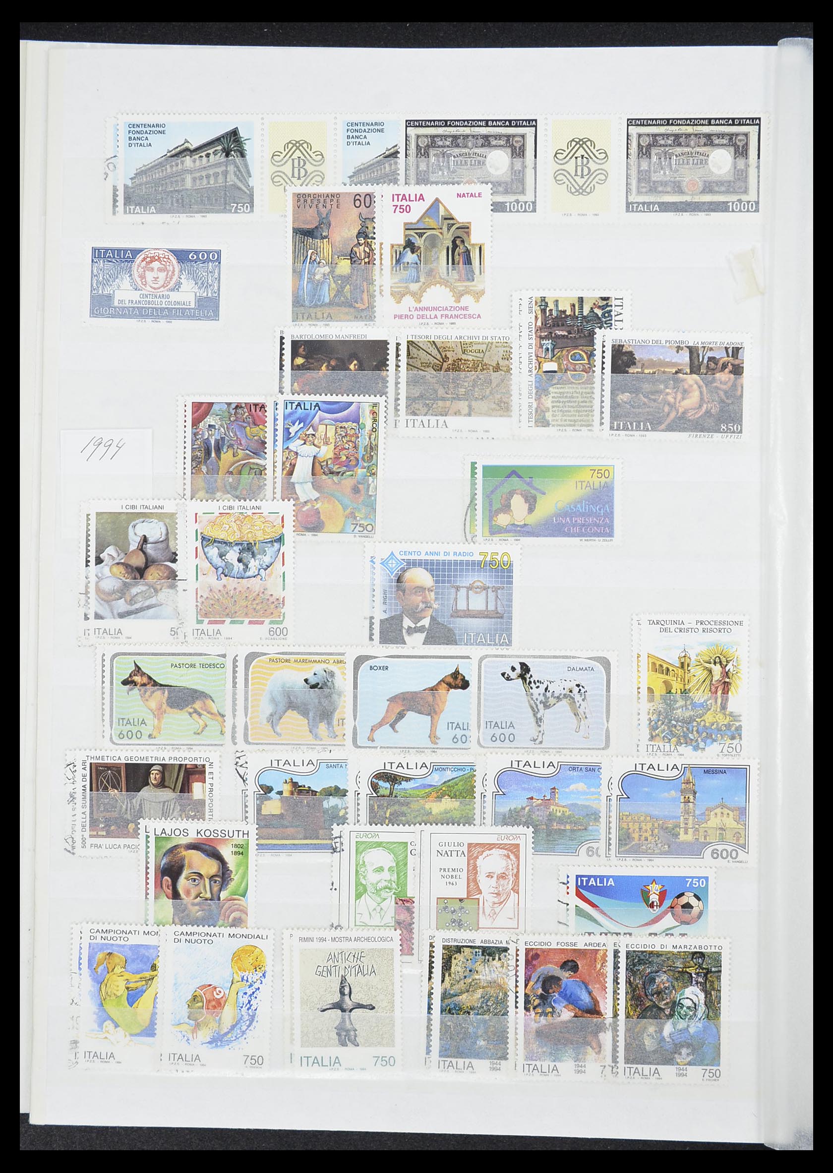 33758 080 - Postzegelverzameling 33758 Italië 1861-2011.