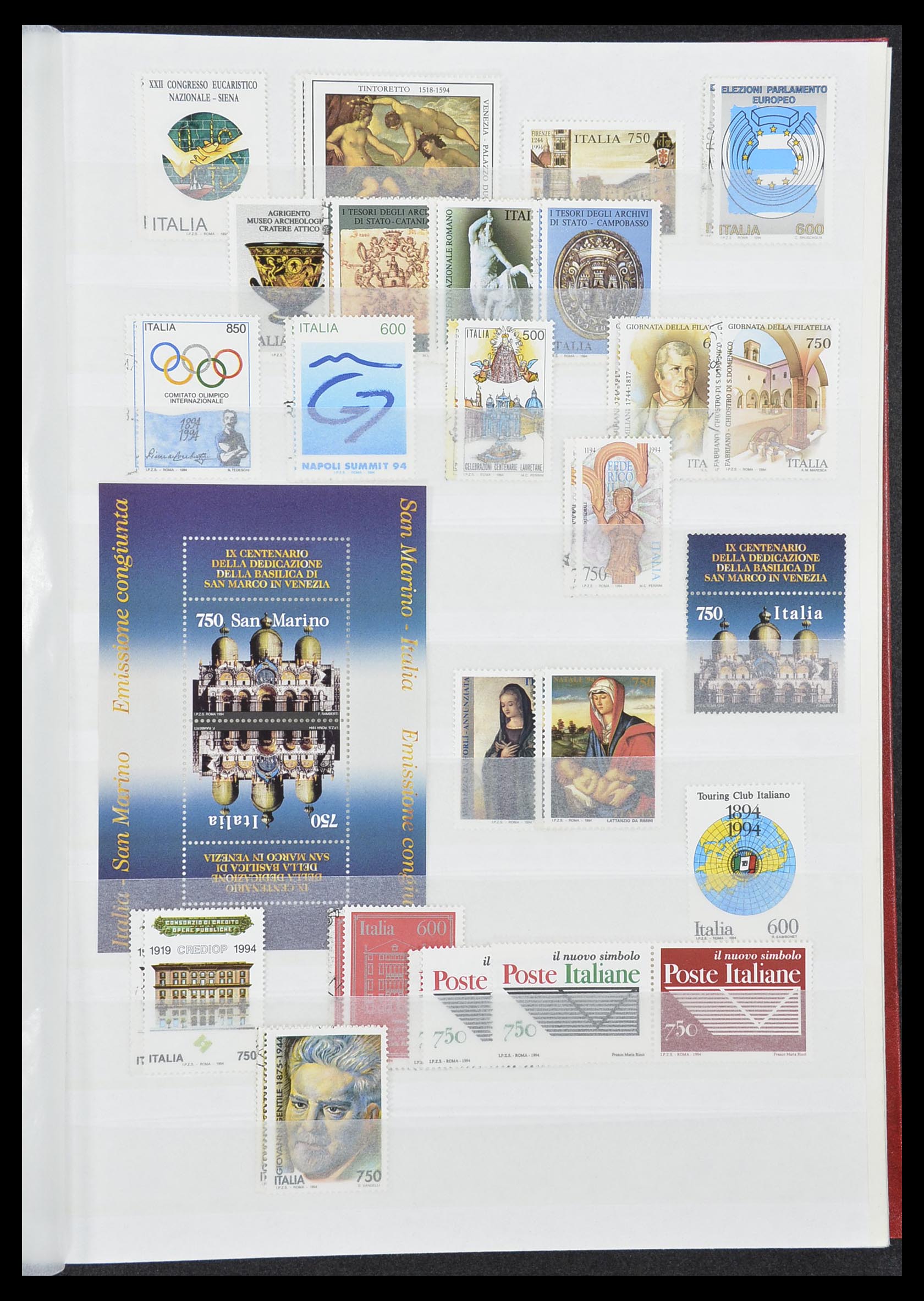 33758 081 - Postzegelverzameling 33758 Italië 1861-2011.