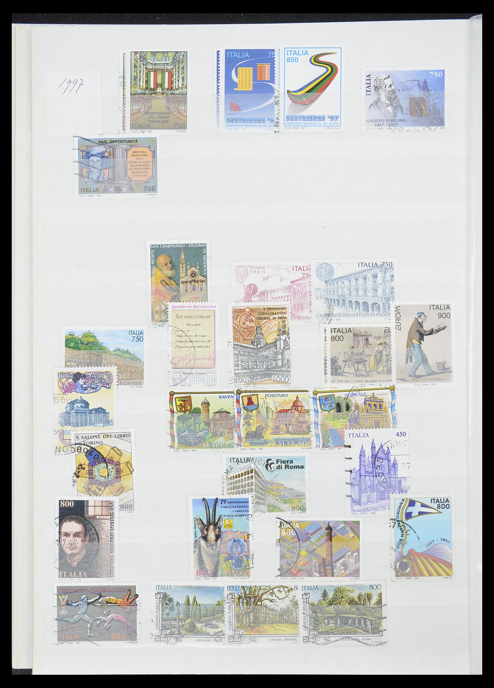 33758 086 - Postzegelverzameling 33758 Italië 1861-2011.